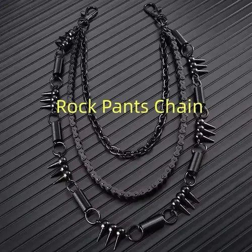 Jewelry Fujisawa x Kyono Layered Punk Pant Chain Size ONE SIZE - 2 Thumbnail