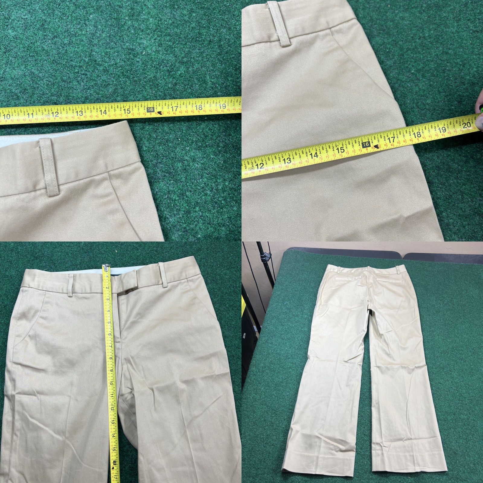 Anne Klein Anne Klein Pants Womens 6 Gray Wool Straight Leg Dress Suit Trousers Slacks Size 28" / US 6 / IT 42 - 8 Thumbnail