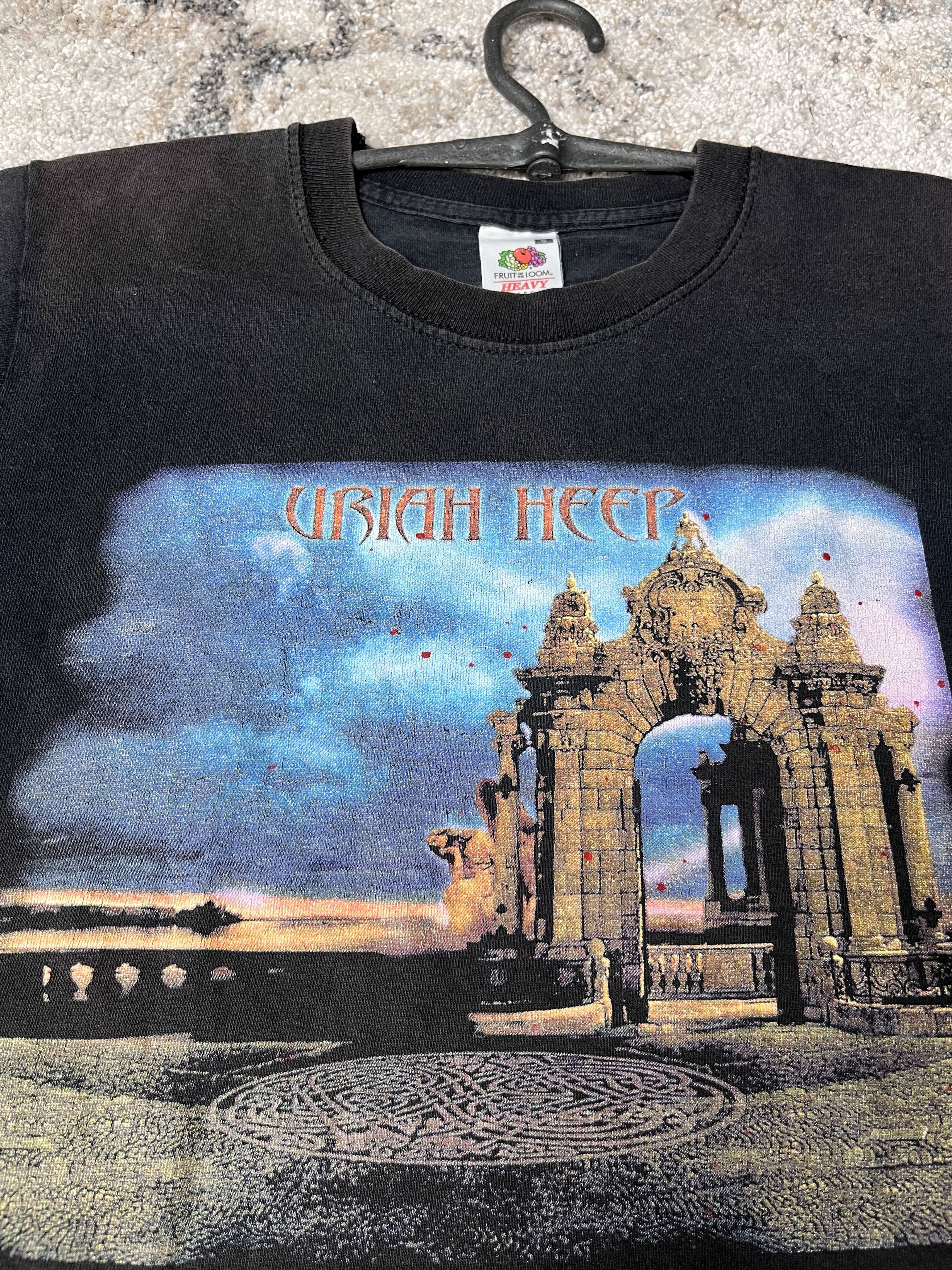 Band Tees 2000s URIAH HEEP VERY RARE ARCHIVE TEE - LOT № 1 Size US S / EU 44-46 / 1 - 2 Thumbnail