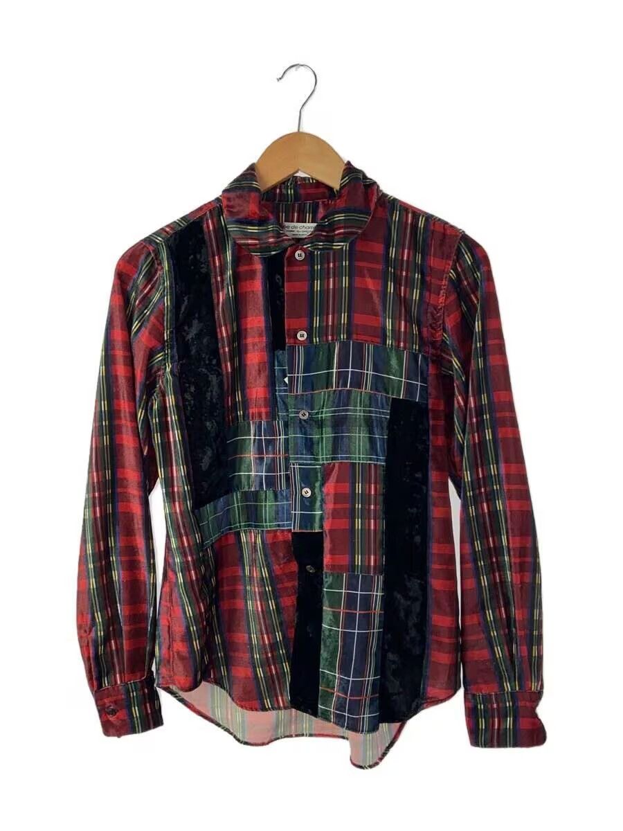 Comme des Garcons 1999 Reconstructed Patchwork Button Shirt Size US S / EU 44-46 / 1 - 1 Thumbnail