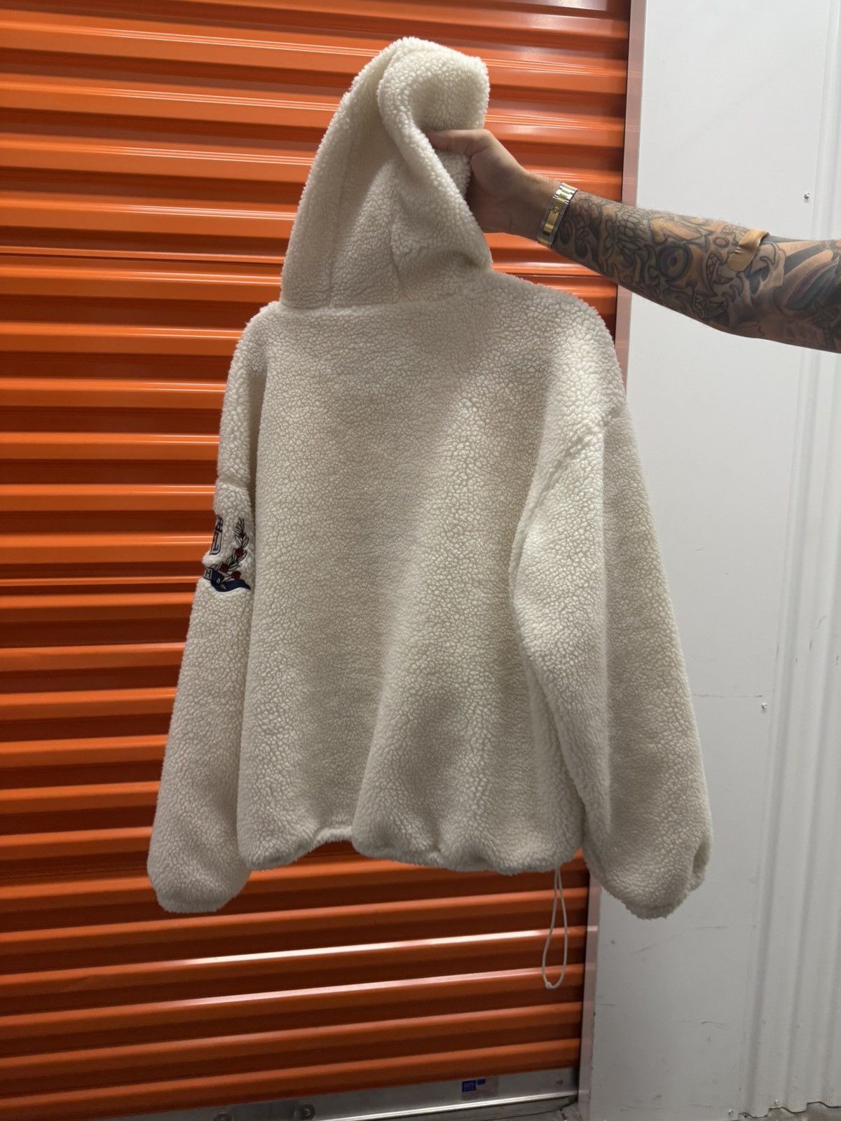 Kith Kith x NFL Giants Quarter Zip Sherpa Size Medium Size US M / EU 48-50 / 2 - 3 Thumbnail