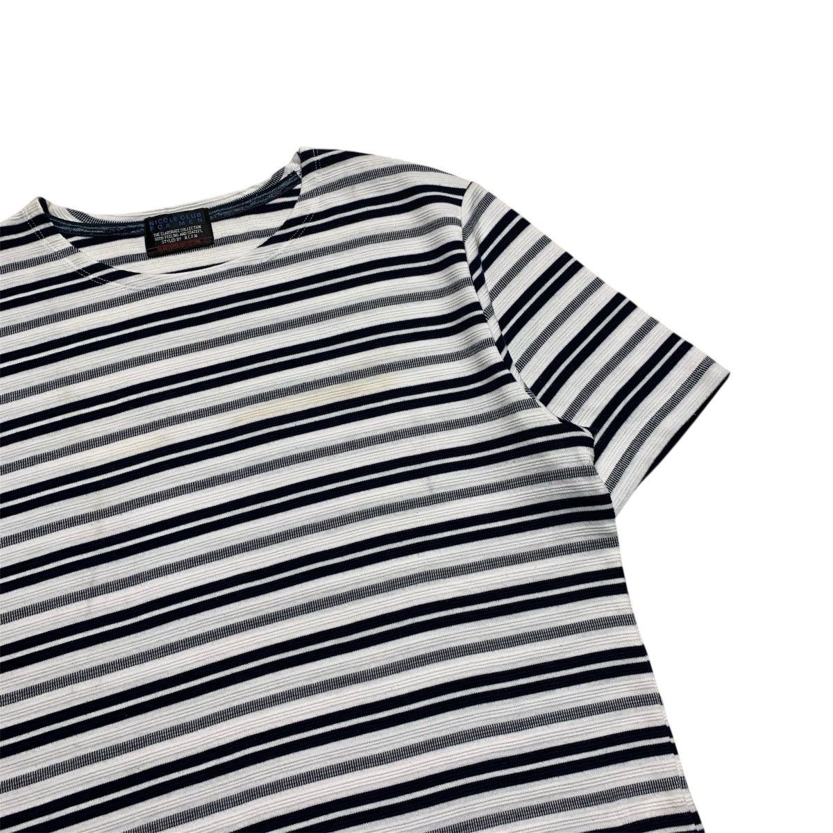 Japanese Brand Nicole Club For Men Stripe Short Sleeve Tshirt Size US M / EU 48-50 / 2 - 4 Thumbnail
