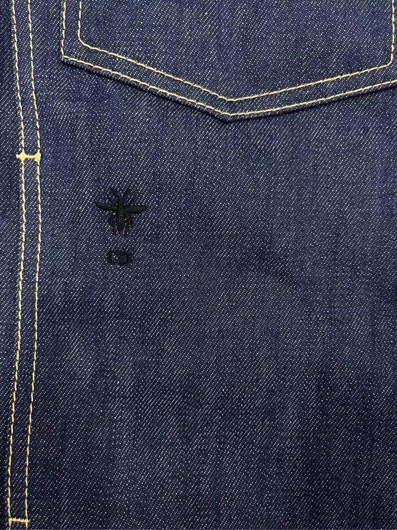 Dior DIOR Women's Classic Denim Jacket with Embroidery-2506 Size US S / EU 44-46 / 1 - 2 Thumbnail