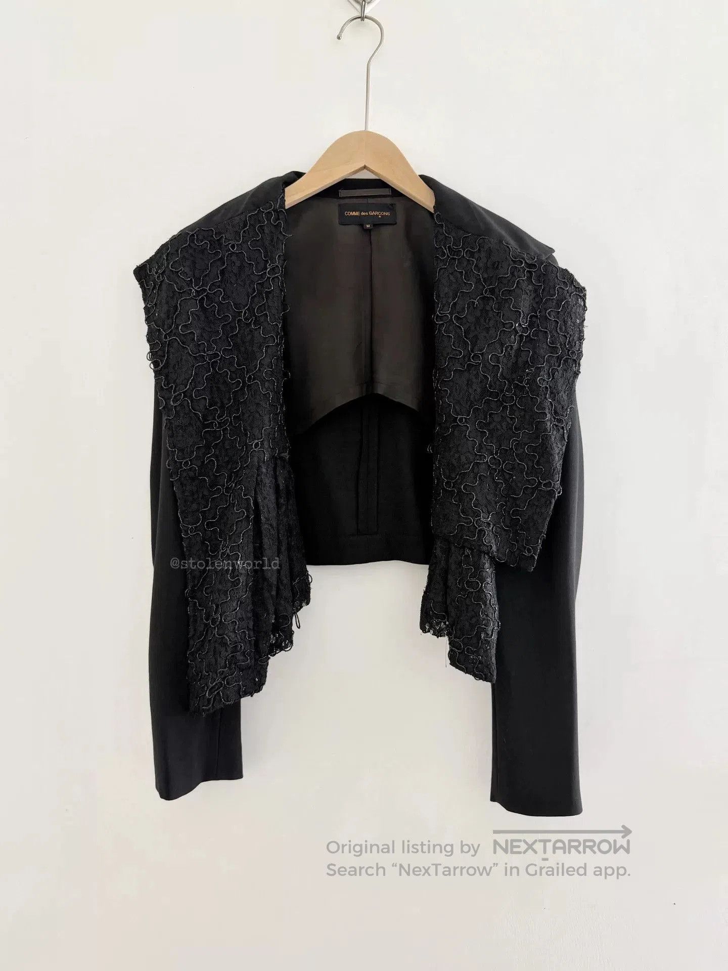 Comme des Garcons comme des garcons lace suit jacket. Size L / US 10 / IT 46 - 8 Thumbnail