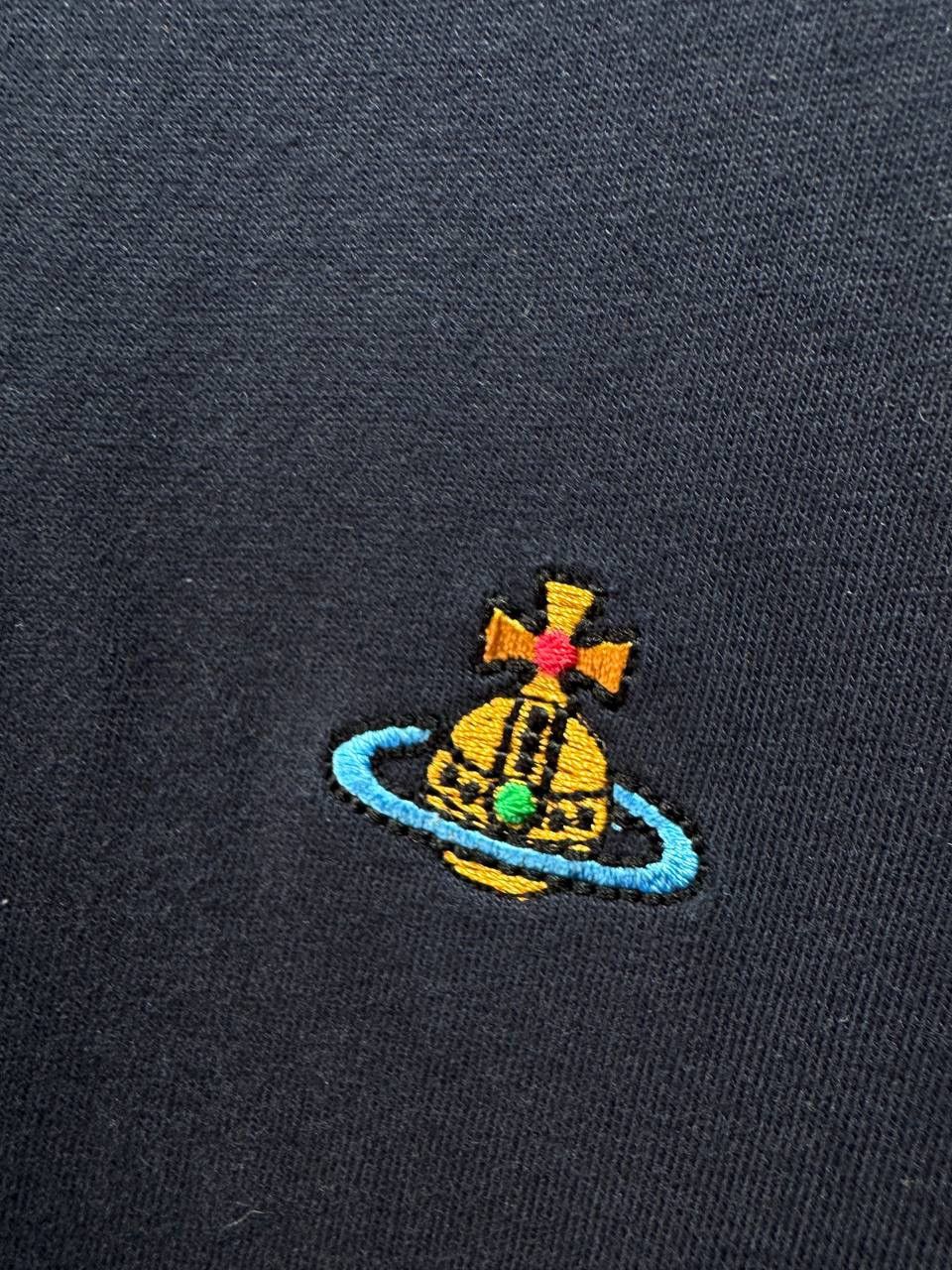 Vivienne Westwood Vivienne Westwood Embroidered Cotton T-shirt Size US XL / EU 56 / 4 - 2 Thumbnail