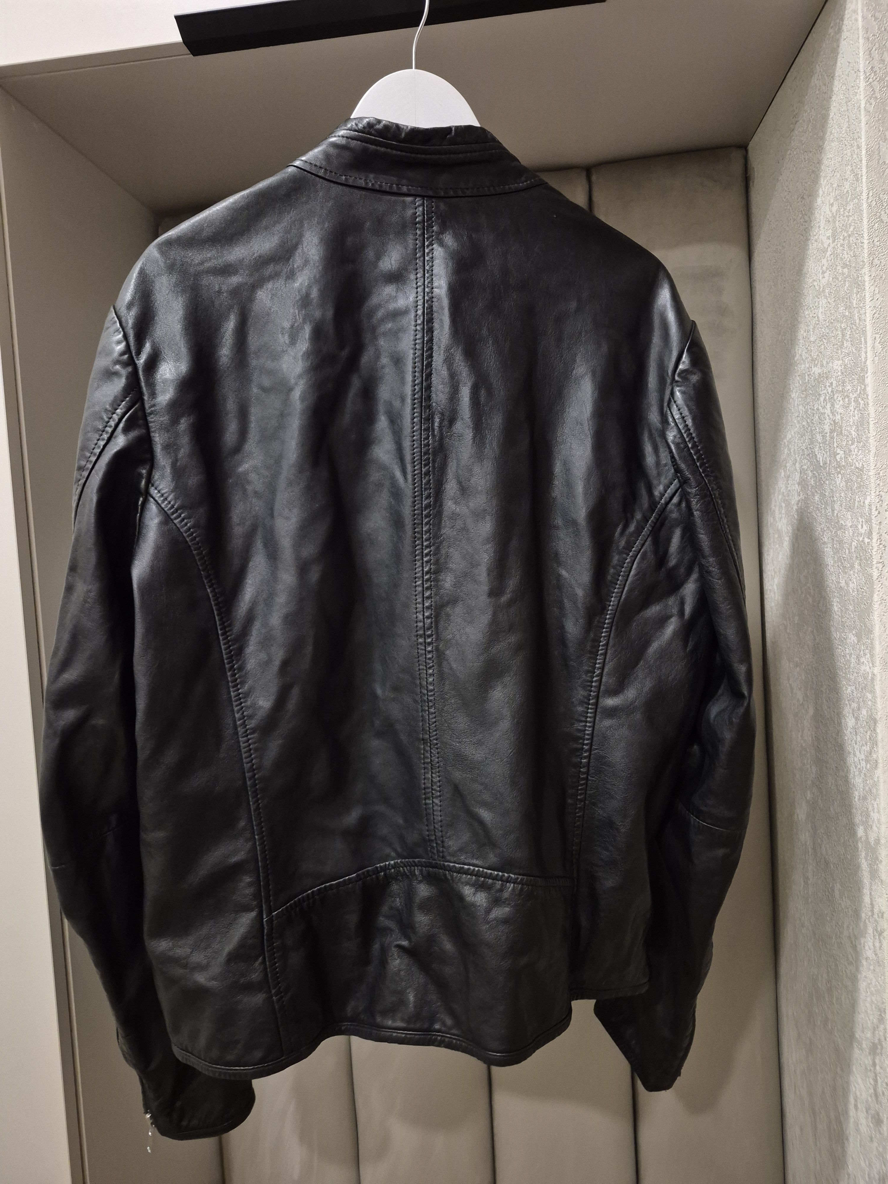 Diesel Diesel biker style leather jacket Size US L / EU 52-54 / 3 - 2 Thumbnail