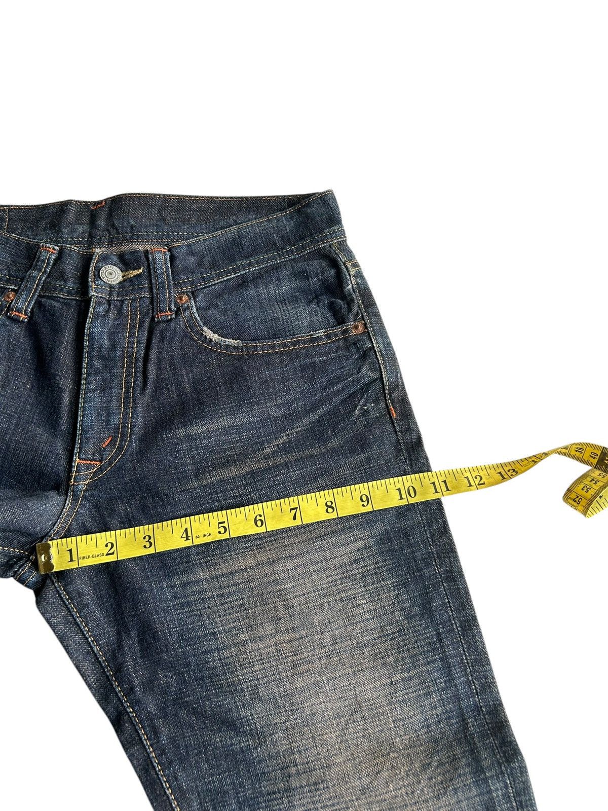 Japanese Brand × Kapital × Vintage Flare GLHEART Rusty limited Edition Denim Jeans Size US 30 / EU 46 - 14 Thumbnail