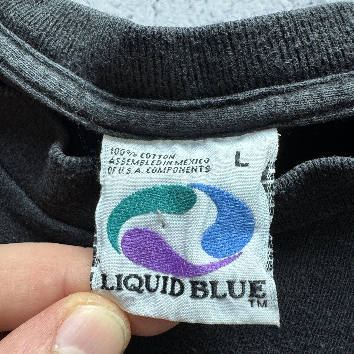 Liquid Blue Rare Liquid Blue Alien Vintage 1997 T Shirt Single Stitch Size US L / EU 52-54 / 3 - 10 Thumbnail