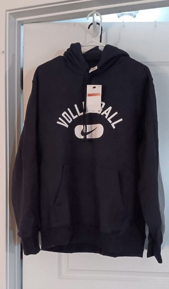 Nike Nike Unisex Volleyball Disc Club Hoodie - Black/White Size US L / EU 52-54 / 3 - 1 Thumbnail