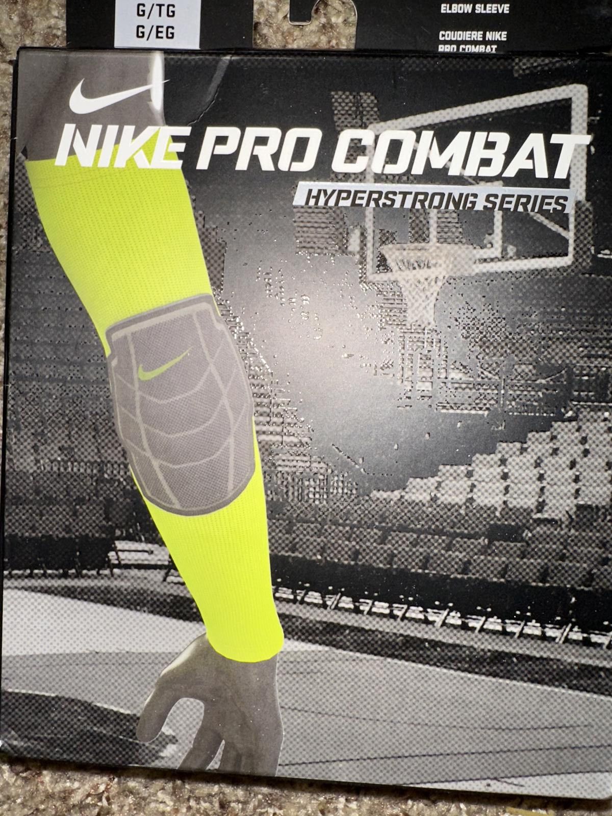 Nike Nike Pro Combat Hyperstrong Elbow Sleeve Size ONE SIZE - 3 Thumbnail