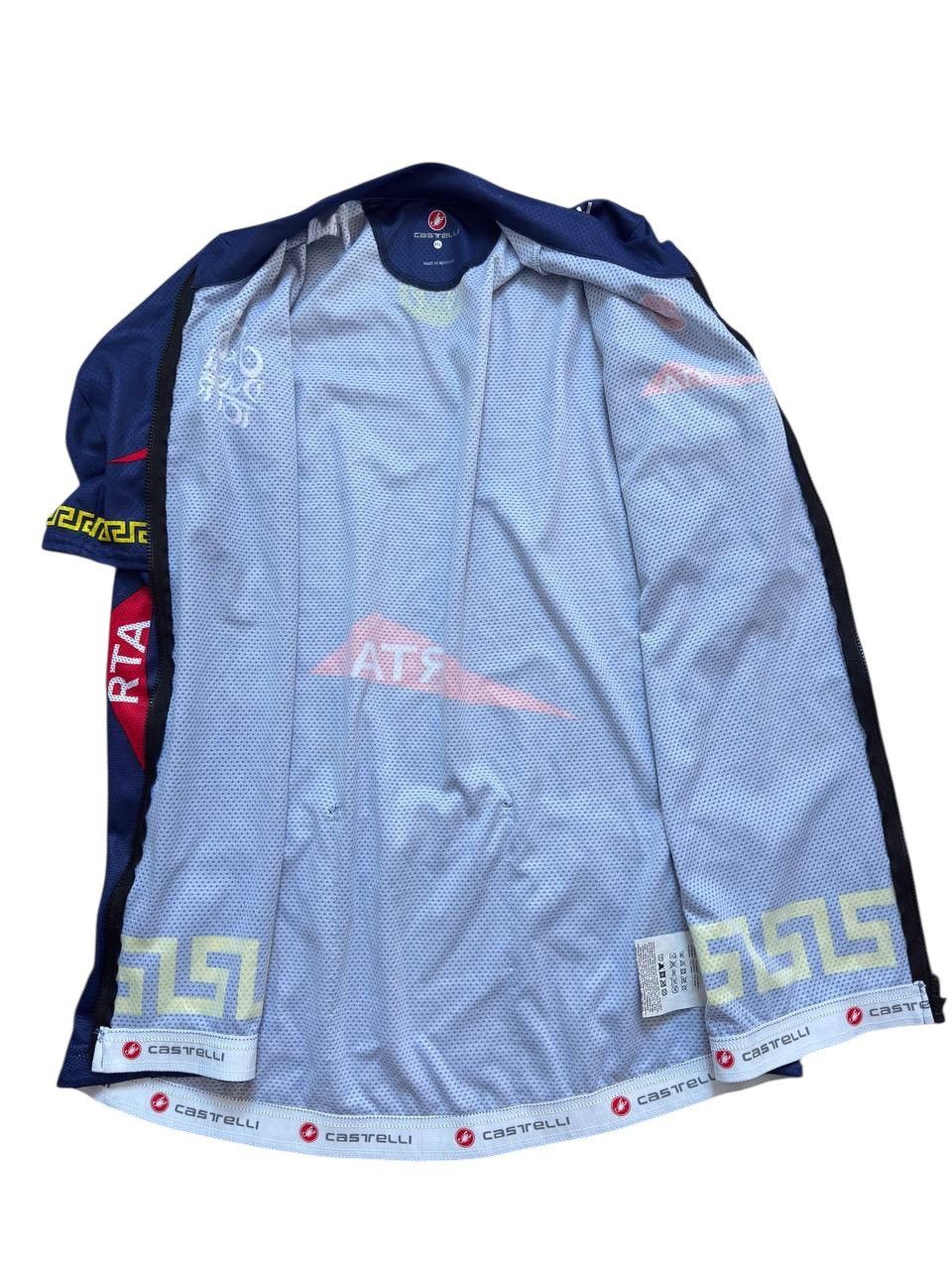 Versace Castelli tour of dubai 2014 team jersey leaders blauw heren Size US XXL / EU 58 / 5 - 6 Thumbnail