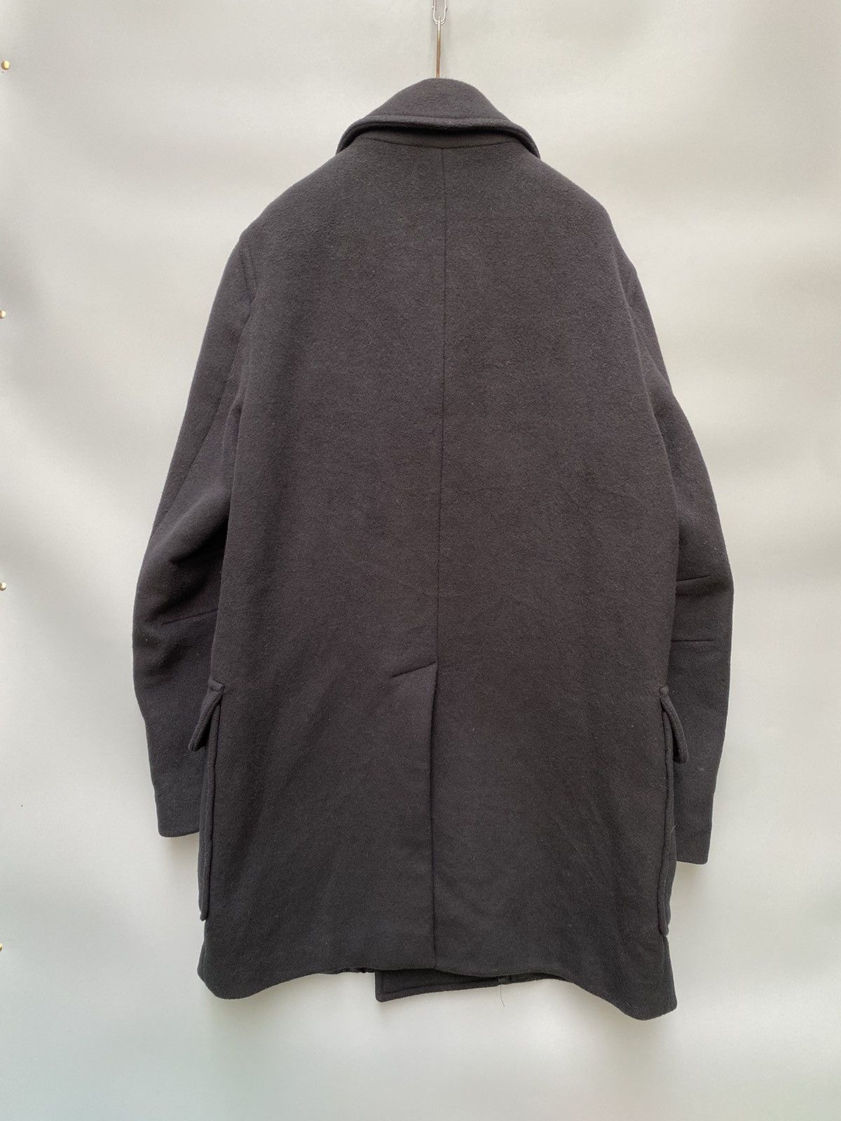 Ruffo Research 2000s Ruffo by Raf Simons- Double Breasted Wool Blend Coat Size US M / EU 48-50 / 2 - 11 Thumbnail