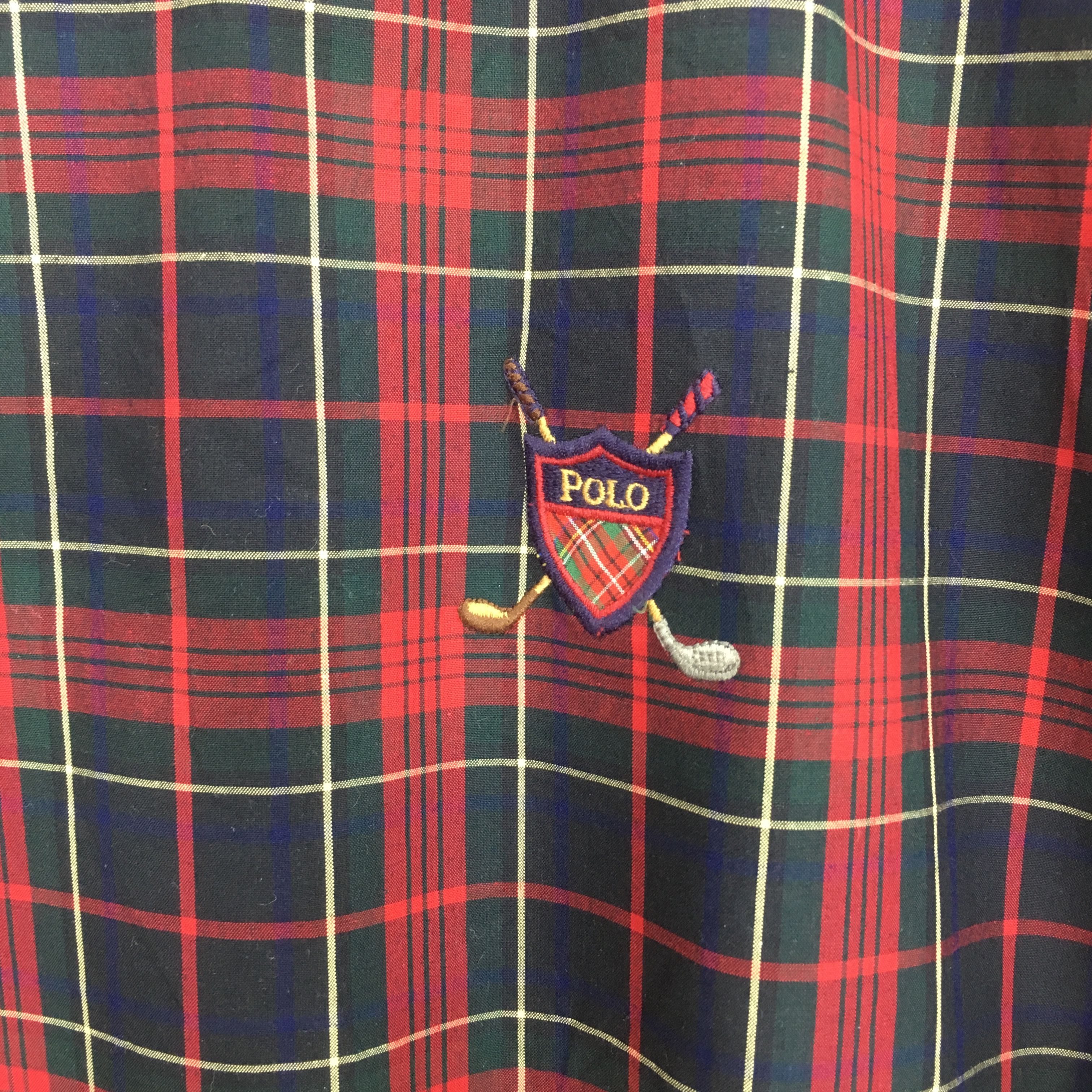 Polo Ralph Lauren Vintage 90s Polo Golf Ralph Lauren Checkered Windbreaker Size US M / EU 48-50 / 2 - 4 Thumbnail