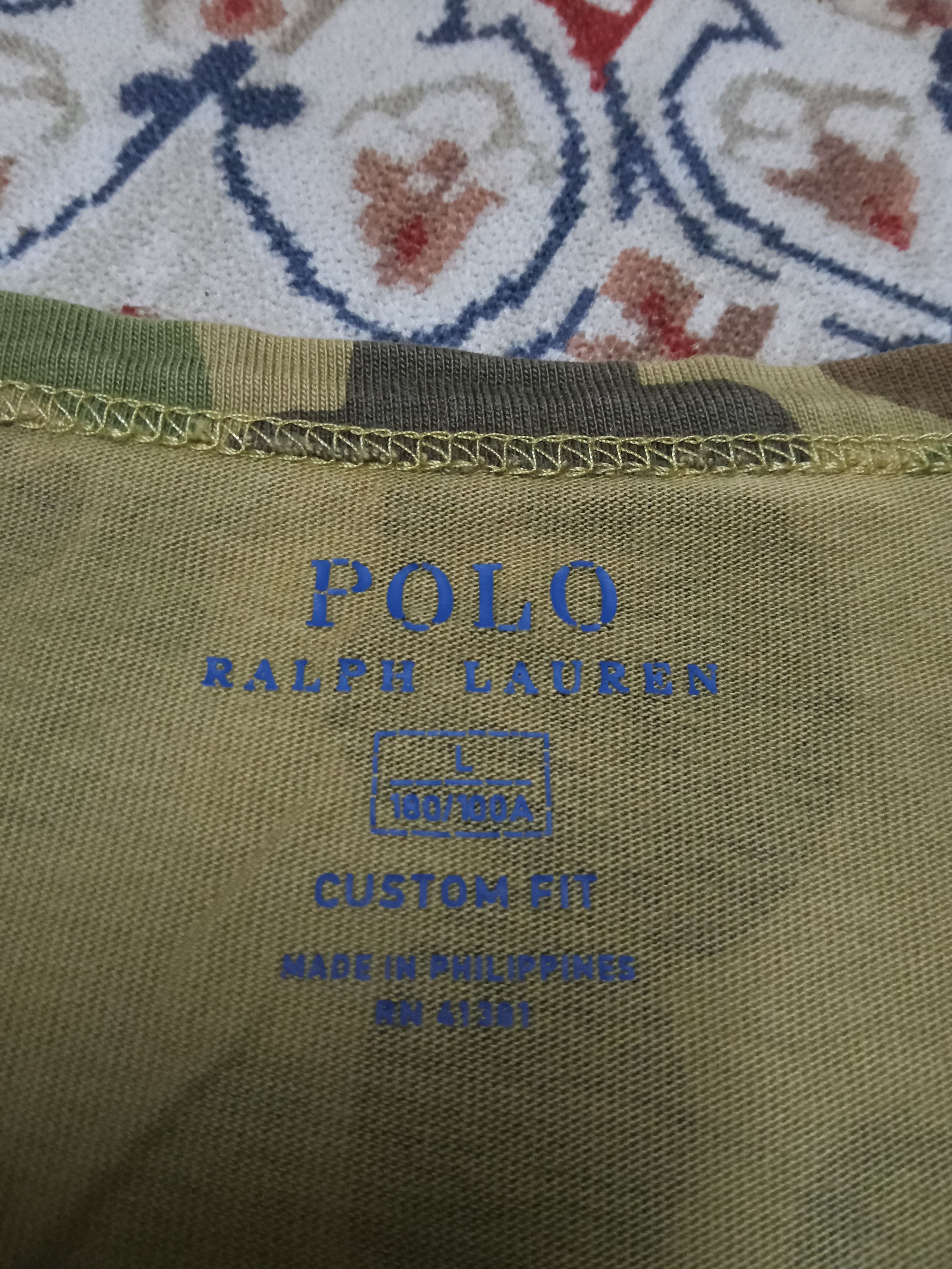 Polo Ralph Lauren Polo Ralph Lauren Outdoor Outfitters Camo T Shirt Size US L / EU 52-54 / 3 - 2 Thumbnail