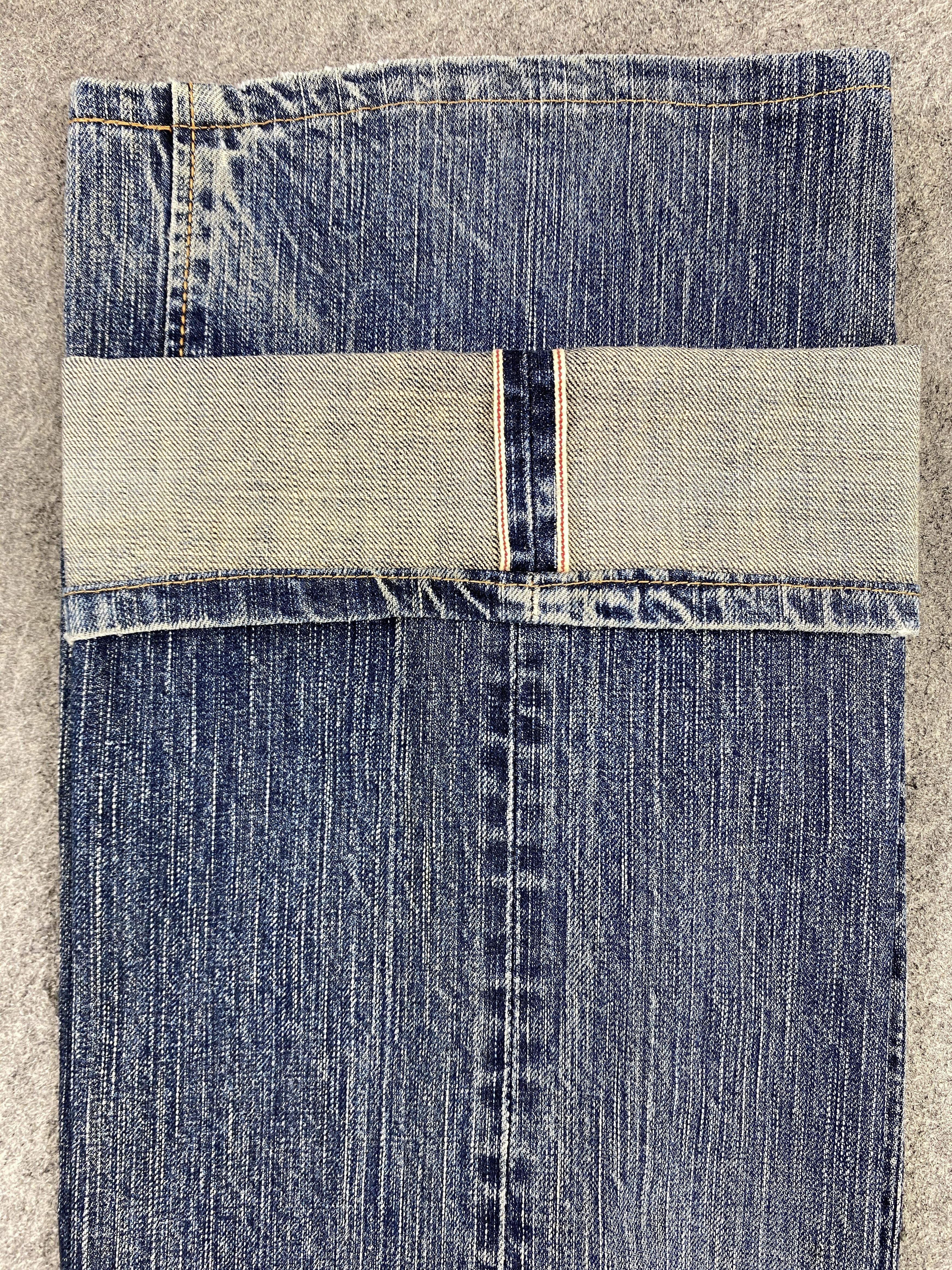 Edwin Vintage Edwin Selvedge Distressed Clawmark 30x32.5-JN3272 Size US 30 / EU 46 - 11 Thumbnail