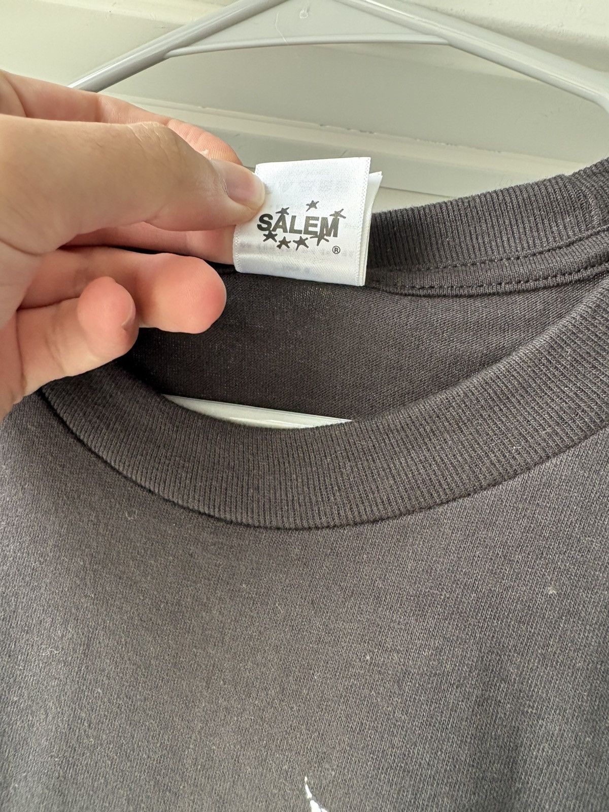 Supreme Supreme SALEM Tee Black XL Size US XL / EU 56 / 4 - 5 Thumbnail