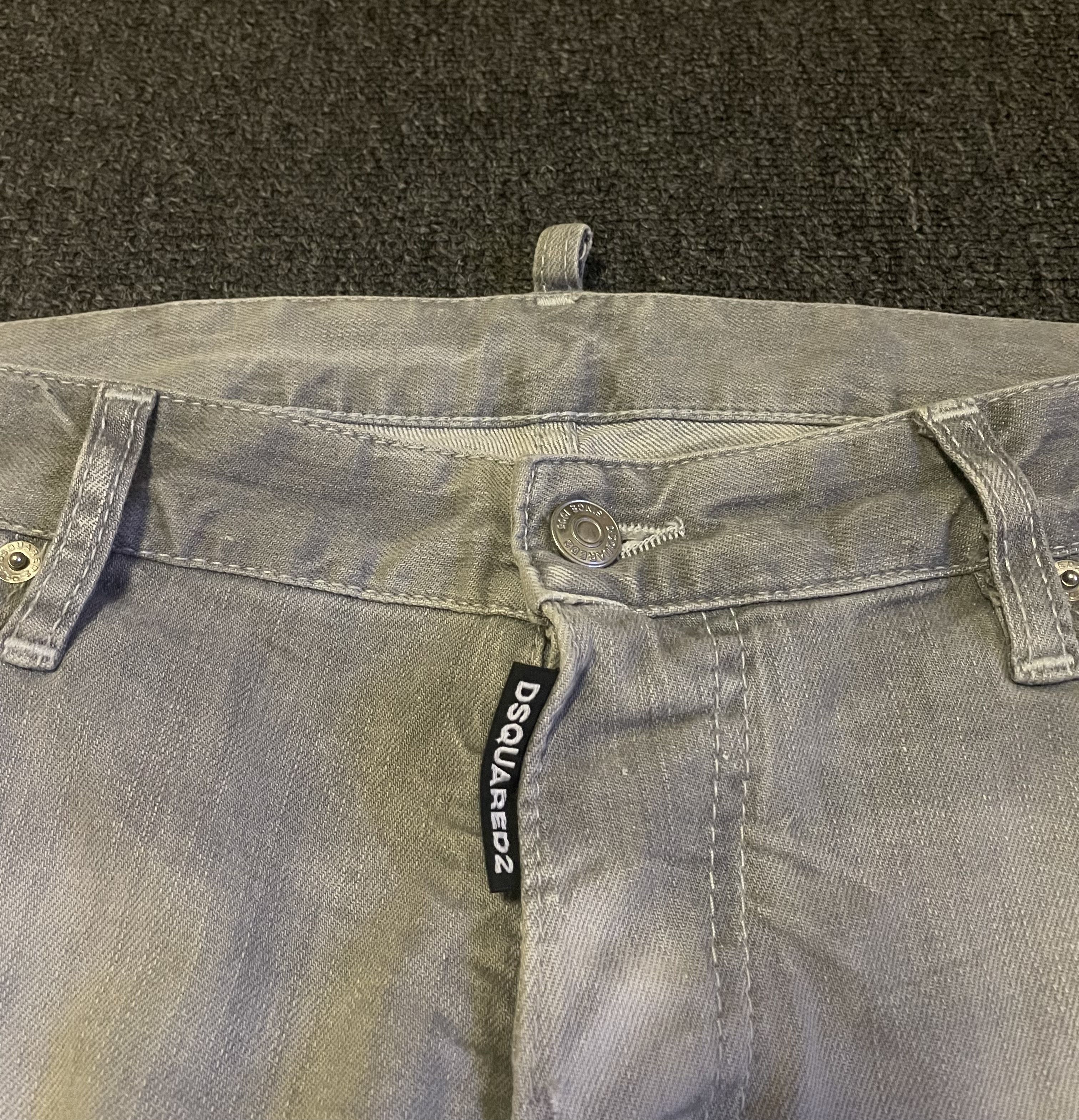 Dsquared2 Dsquared2 gray denim jeans size 52/36 Size US 36 / EU 52 - 3 Thumbnail
