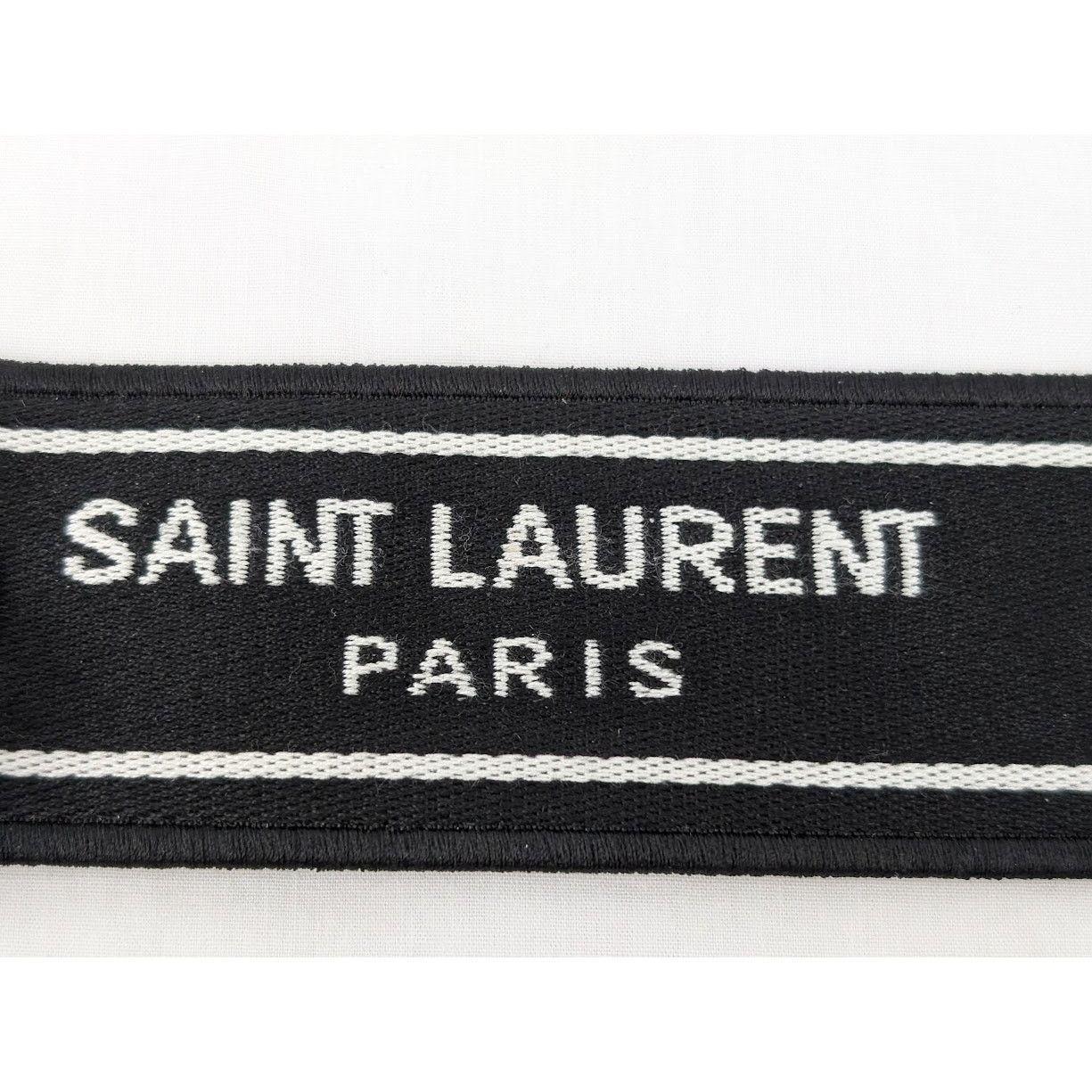 Saint Laurent Paris o1rshd1 Size: OS / Key Ring With Nastro in White Size ONE SIZE - 3 Thumbnail