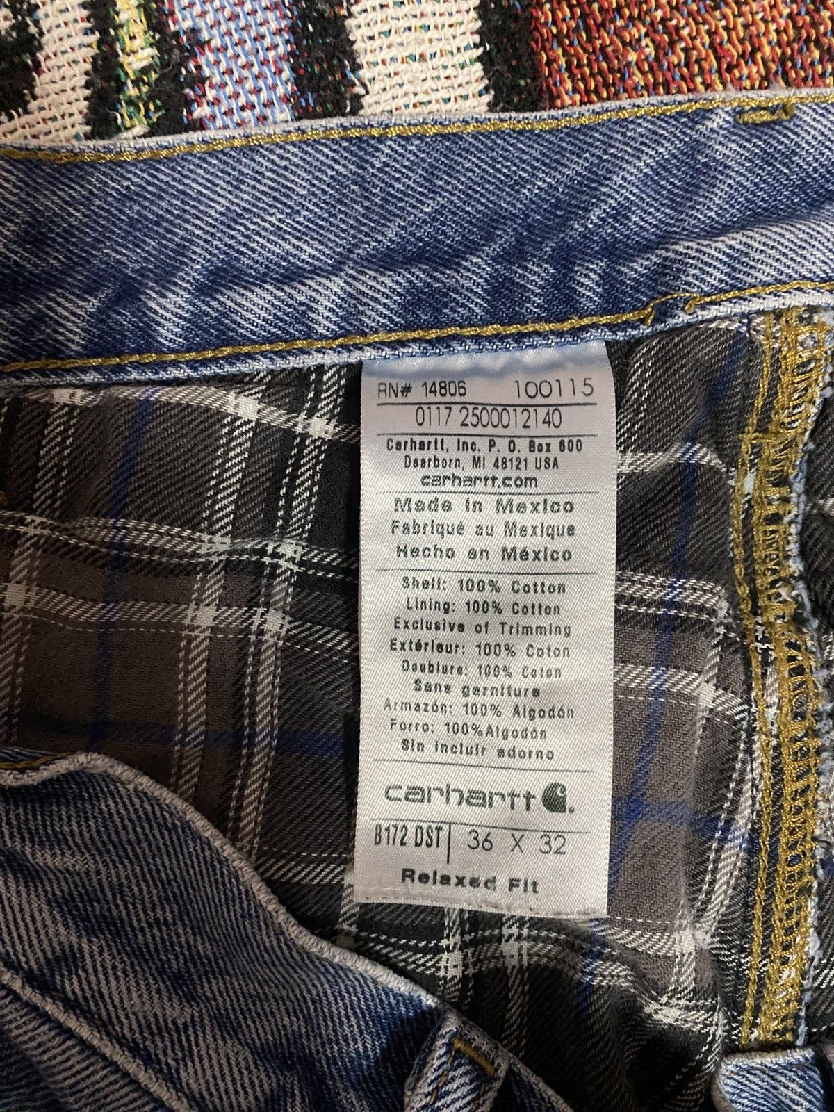 Carhartt CARHARTT DENIM B172 Size US 36 / EU 52 - 5 Thumbnail
