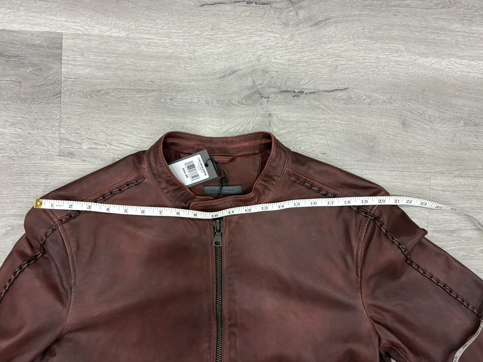 John Varvatos Reynolds racer jacket Size EU 54 USA 44 Size US L / EU 52-54 / 3 - 18 Thumbnail