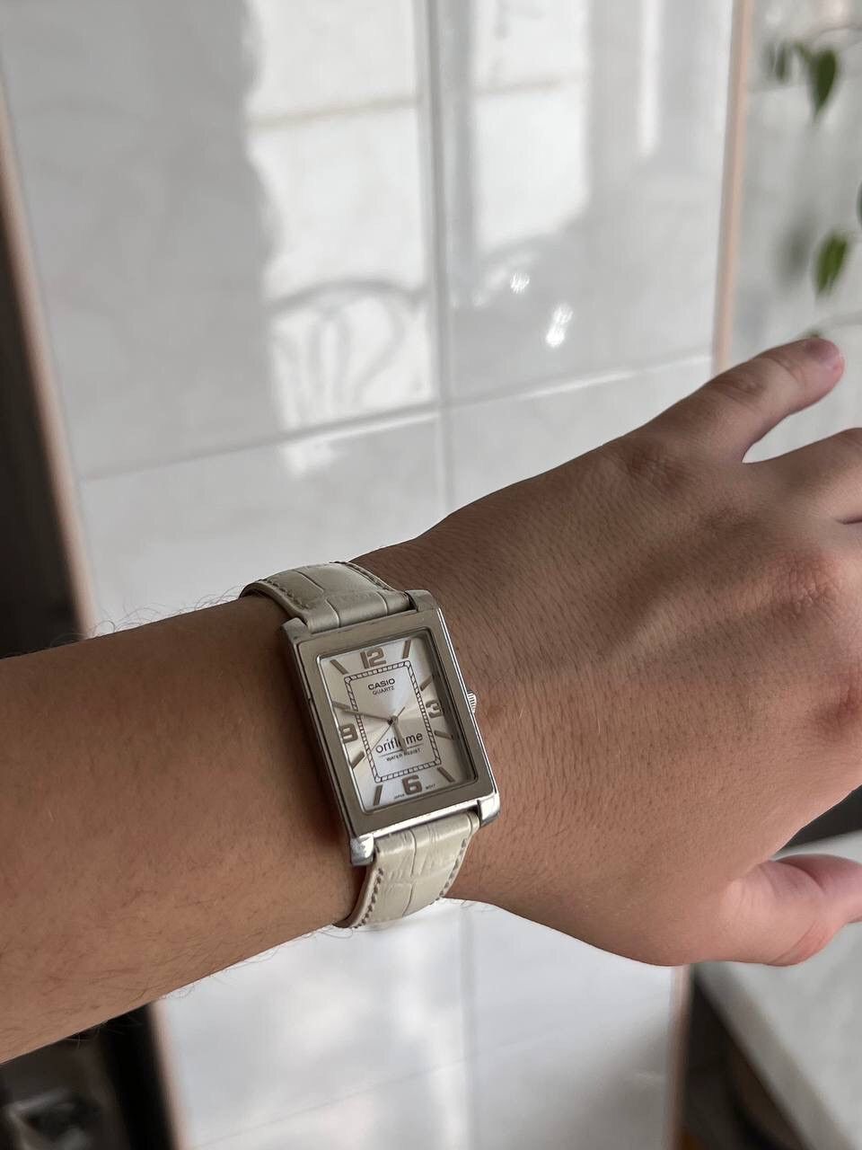 Japanese Brand × Jewelry × Vintage RETRO Japan Stylish Fashion Watch Casio Silver 09 Futuristic Size ONE SIZE - 4 Thumbnail