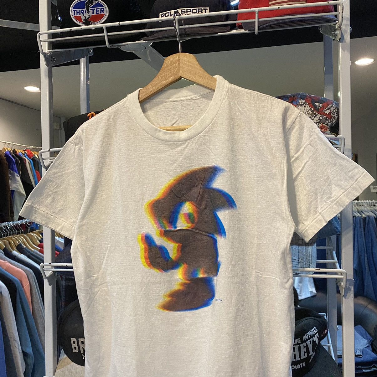 The Game Vintage Sonic The Hedgehog Promo Shirt Size US S / EU 44-46 / 1 - 3 Thumbnail