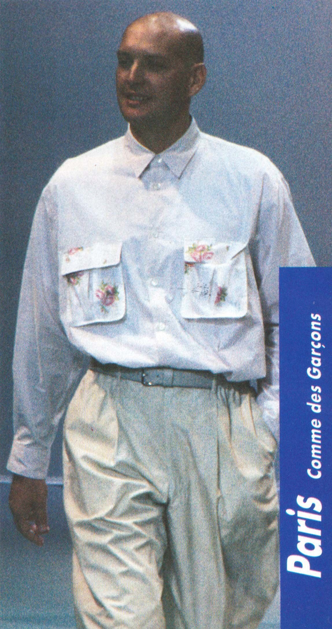 Comme des Garcons Homme Plus 1990SS cotton shirt Size US M / EU 48-50 / 2 - 6 Thumbnail