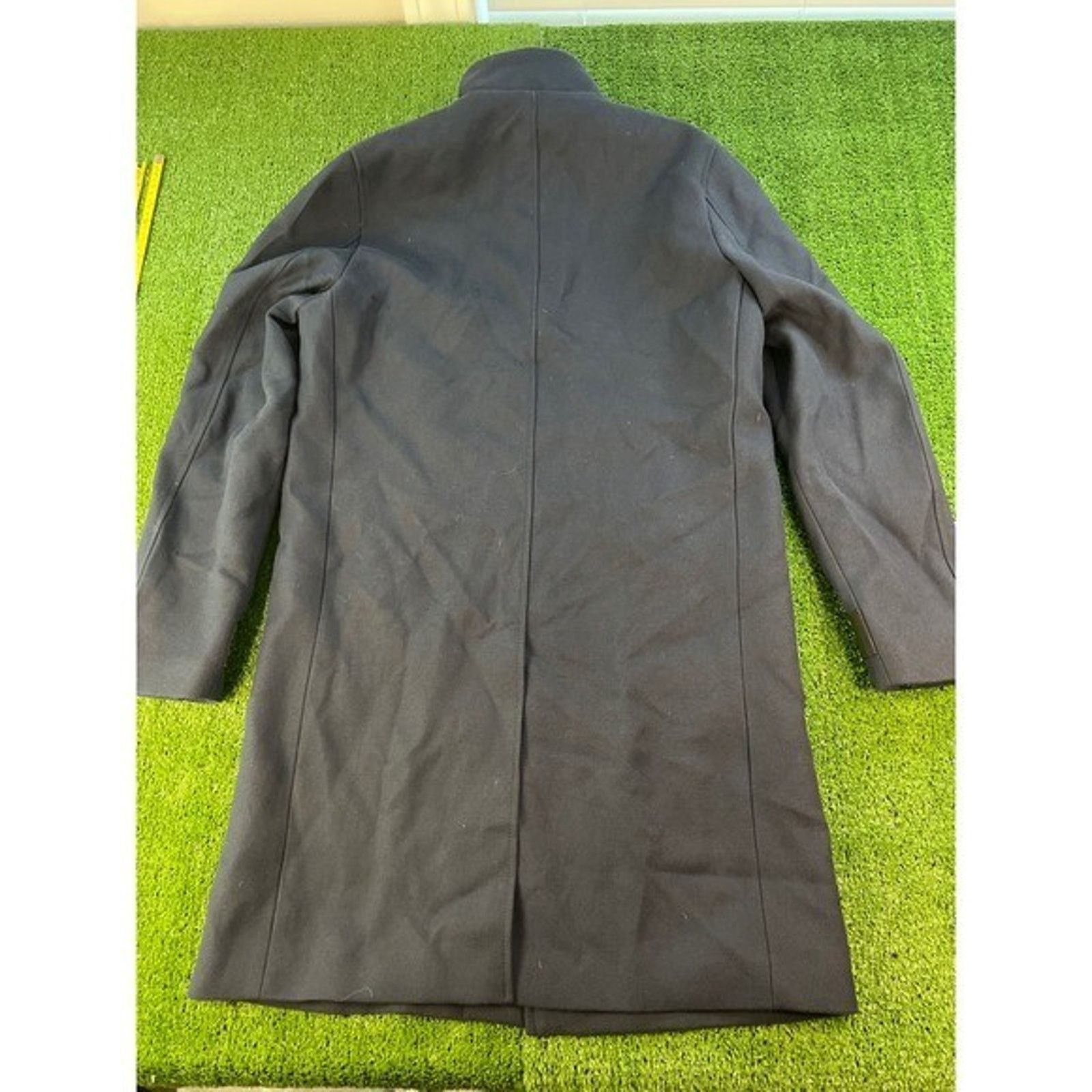 H&M H&M Navy Blue Coat Jacket Zippered Pockets Long Sleeve 48 Size US M / EU 48-50 / 2 - 6 Thumbnail