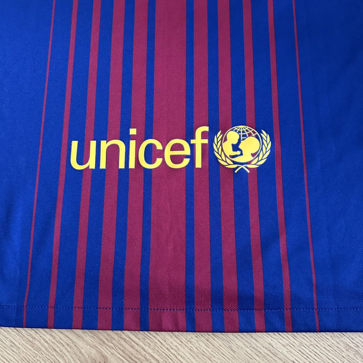 Nike Nike BARCELONA 2017 2018 HOME FOOTBALL SHIRT SOCCER JERSEY Size US M / EU 48-50 / 2 - 8 Thumbnail
