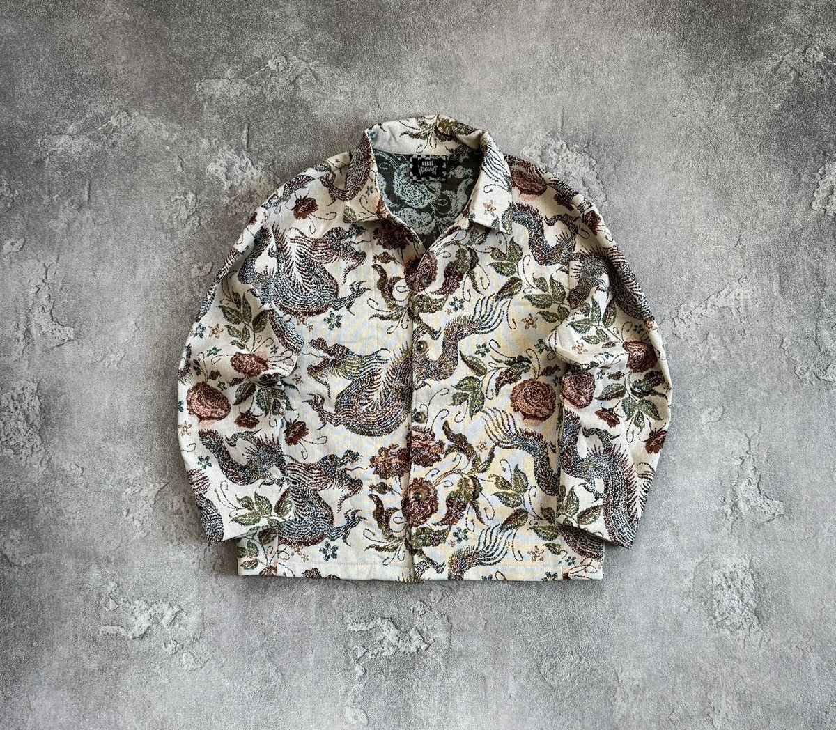 Jaded London Rebel Vengeance S/size all printed dragon 🐉 jacket overshirt Size US S / EU 44-46 / 1 - 1 Thumbnail