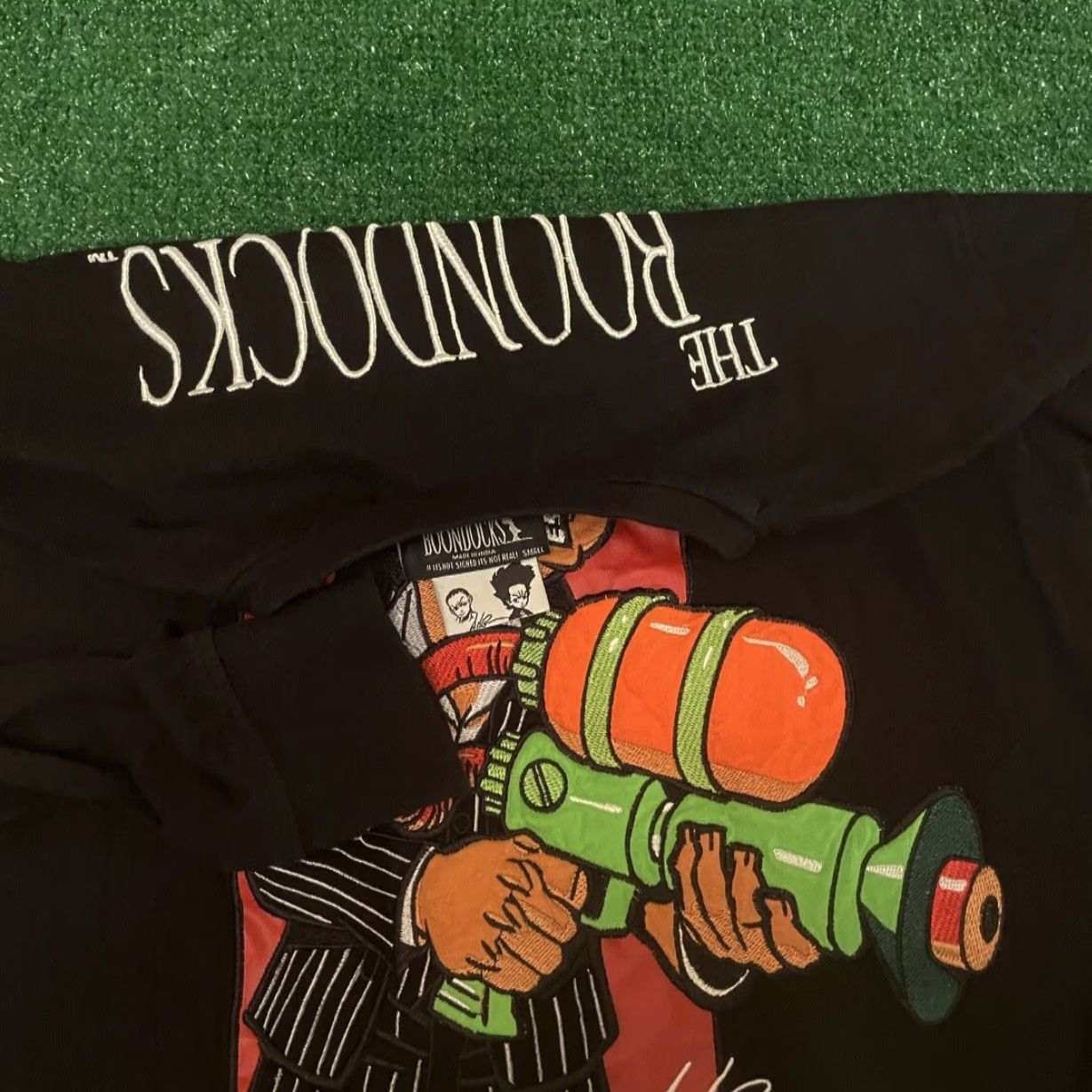 Vintage VINTAGE The Boondocks Riley Freeman VTG Longsleeve Shirt Mens S Black Cartoon 90s Hip Hop Size US S / EU 44-46 / 1 - 2 Thumbnail