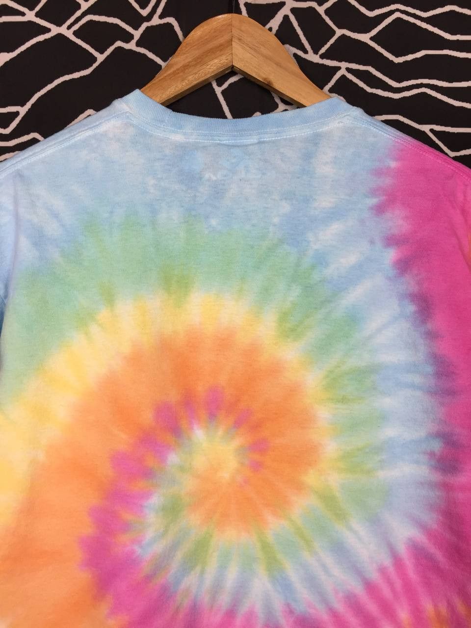 Vintage Vtg Koloa Surf Company Rainbow Swirly Spiral Tie Dye Tee Size US M / EU 48-50 / 2 - 6 Thumbnail