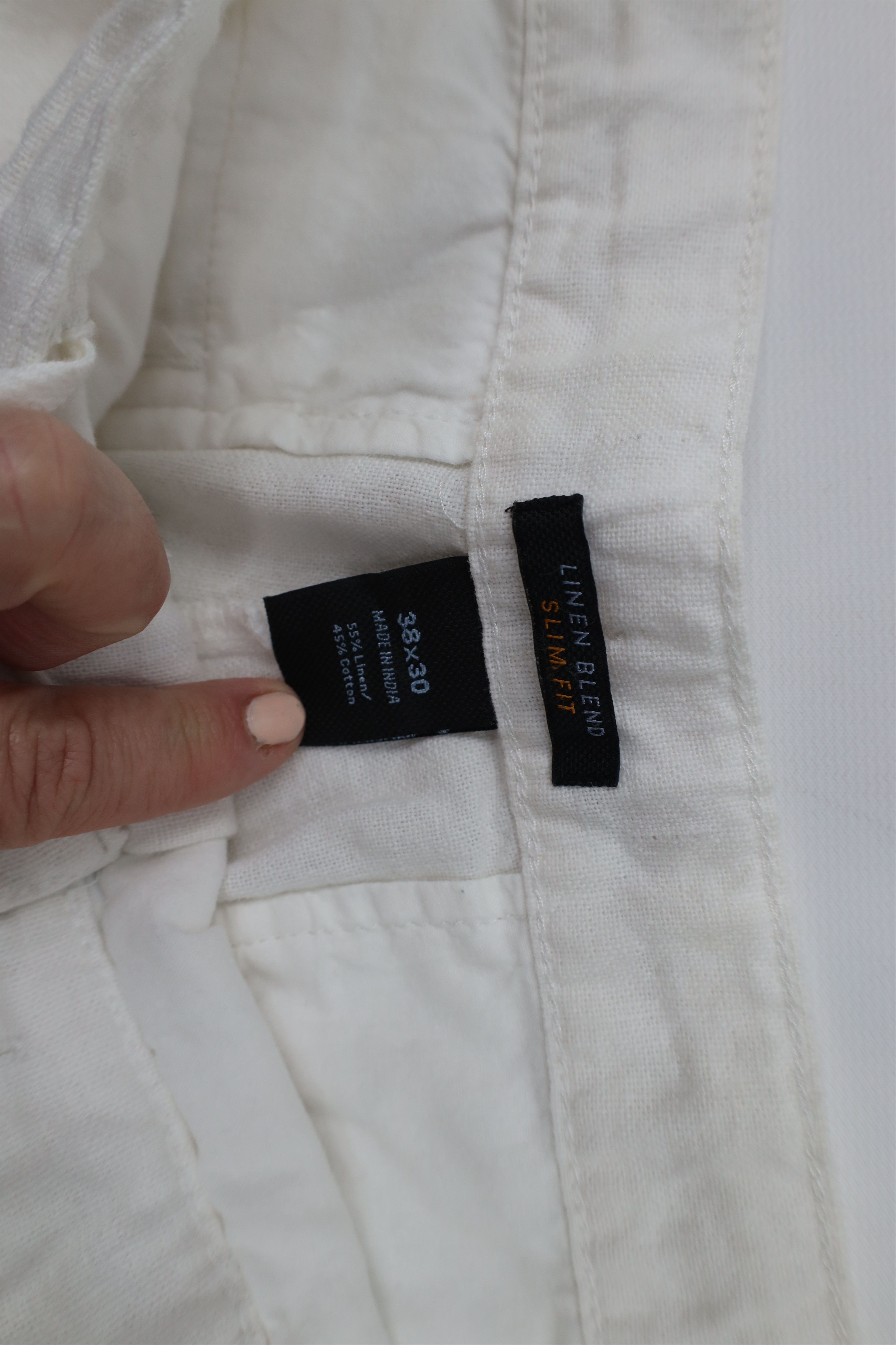 Vintage Vintage Y2K Streetwear Blend Wide Leg Harem Pants White Size US 38 / EU 54 - 8 Thumbnail