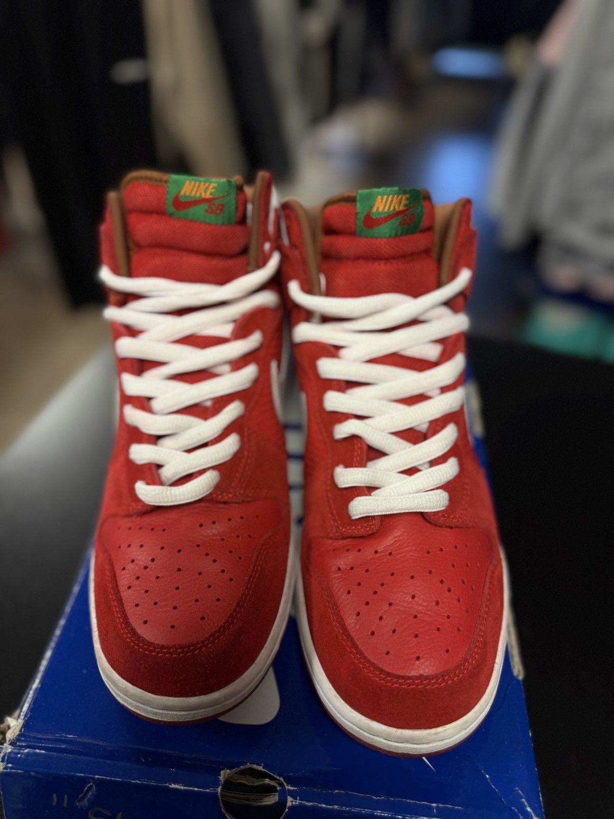 Nike 2008 Nike Dunk Pro SB High Big Gulp Sport Red - Size 11 Size US 11 / EU 44 - 4 Thumbnail