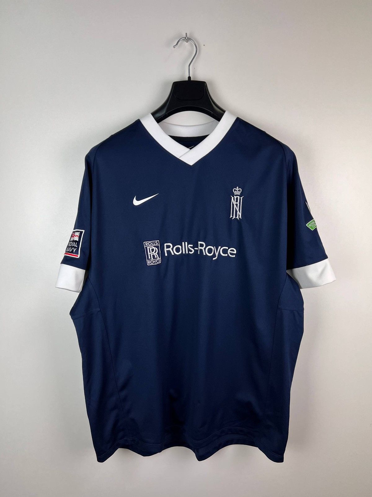 Nike Royal Navy Nike 2013 Rolls Royce jersey size XXL Size US XXL / EU 58 / 5 - 1 Thumbnail