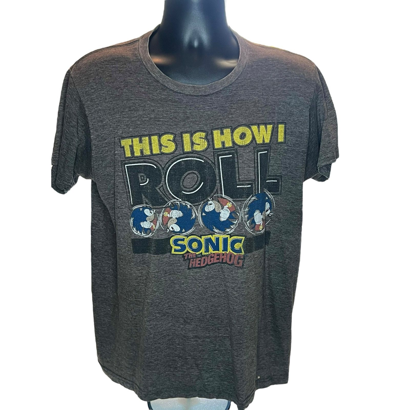 Other Sonic the Hedgehog This Is How I Roll Shirt Large Gray SEGA Size US L / EU 52-54 / 3 - 1 Thumbnail