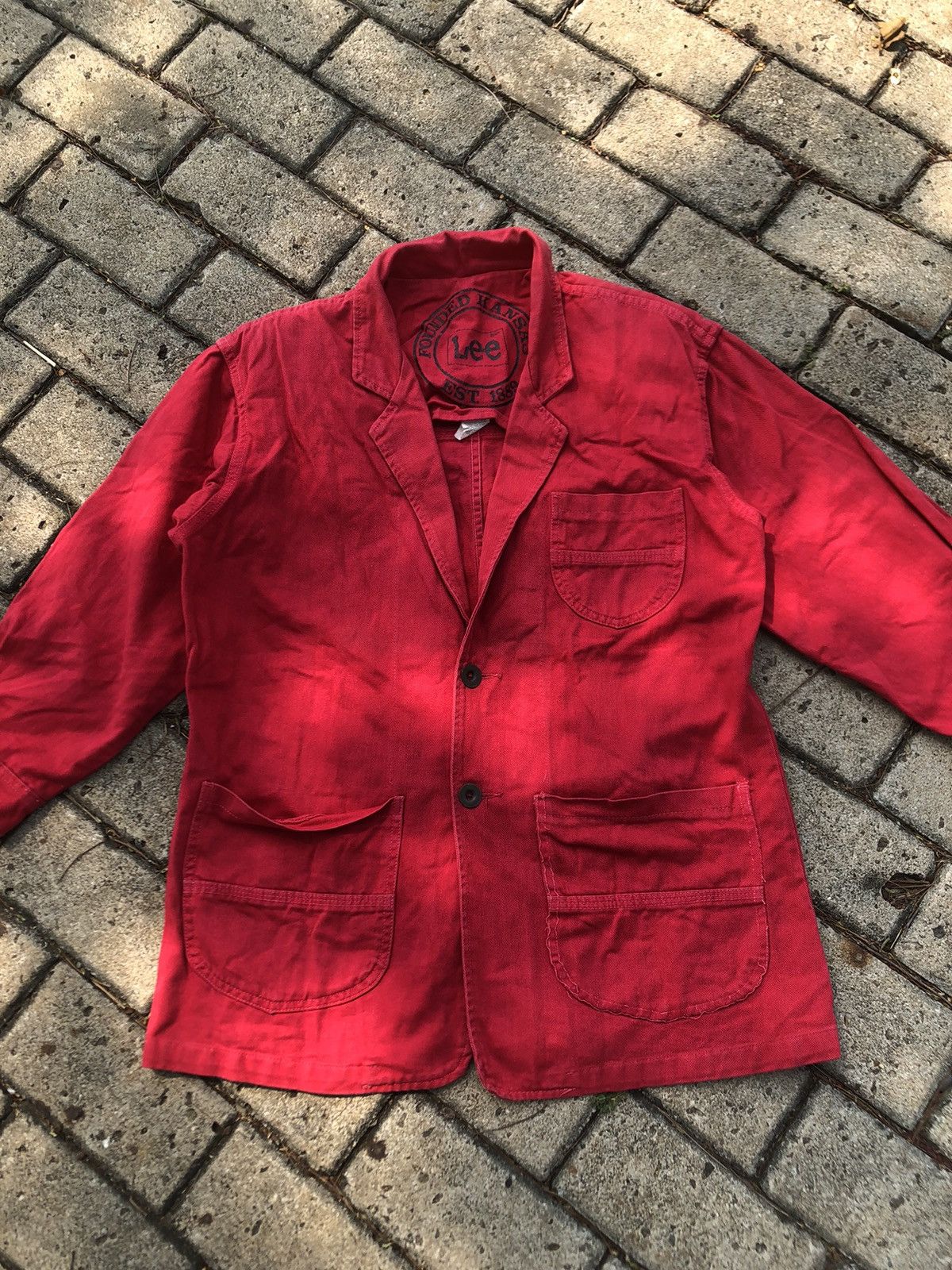 Lee × Vintage Lee kansas blazer vintage Size US M / EU 48-50 / 2 - 2 Thumbnail