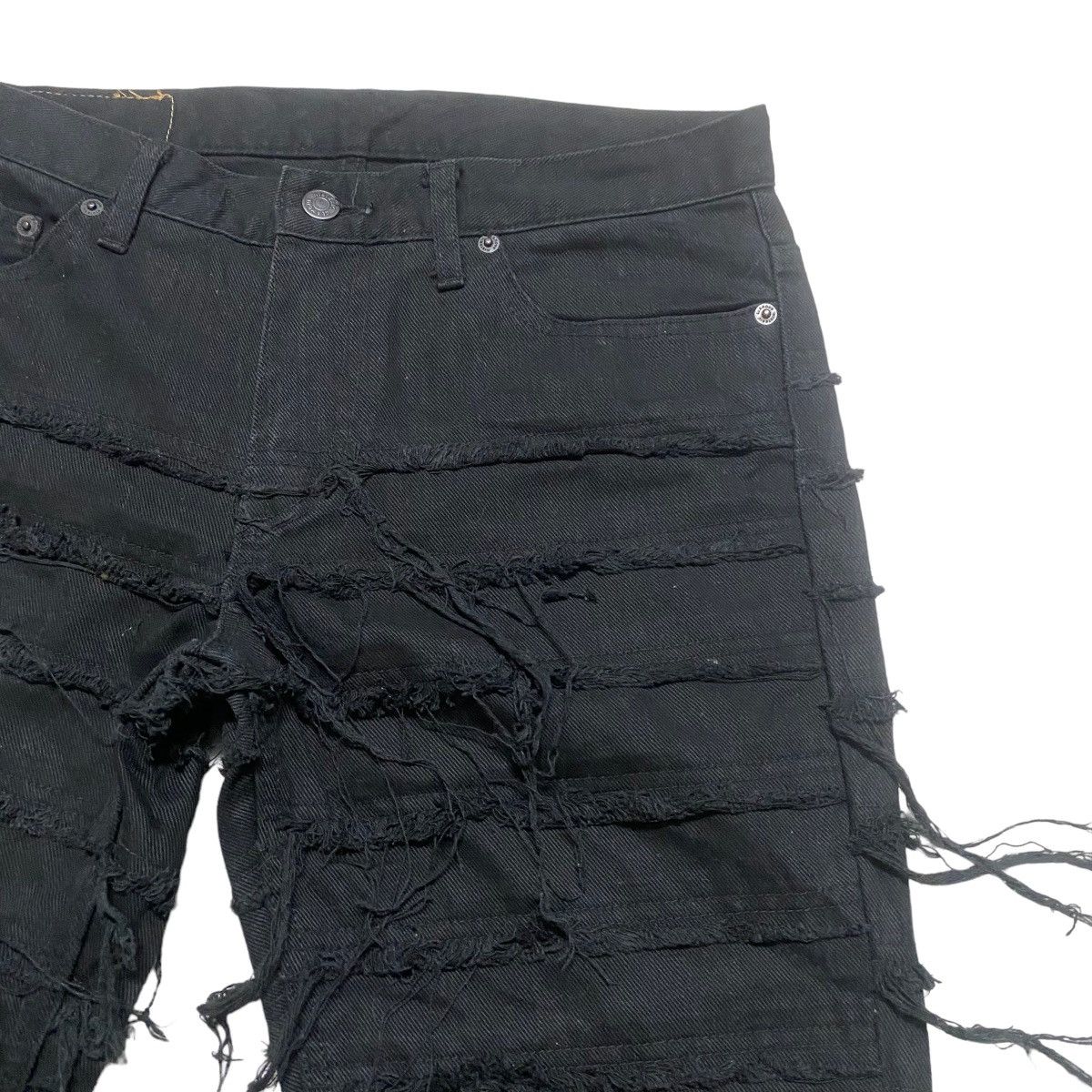 Hysteric Glamour Hysteric Glamour Black Crust Hagi Jeans Size US 30 / EU 46 - 5 Thumbnail