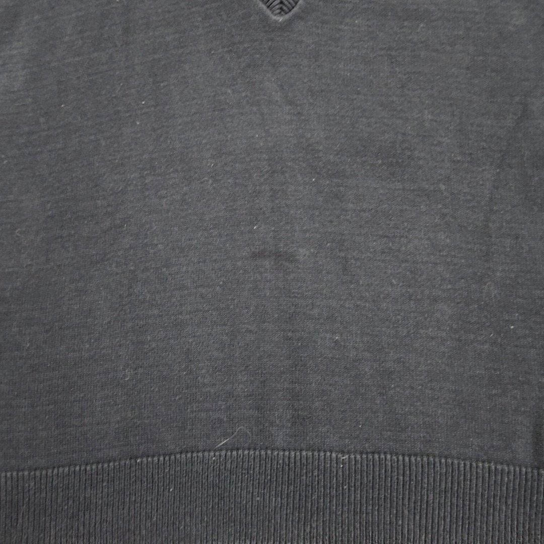 Vintage Vantage Time Warner Cable Sweater Navy Blue V-Neck XL 90s Size US XL / EU 56 / 4 - 3 Thumbnail