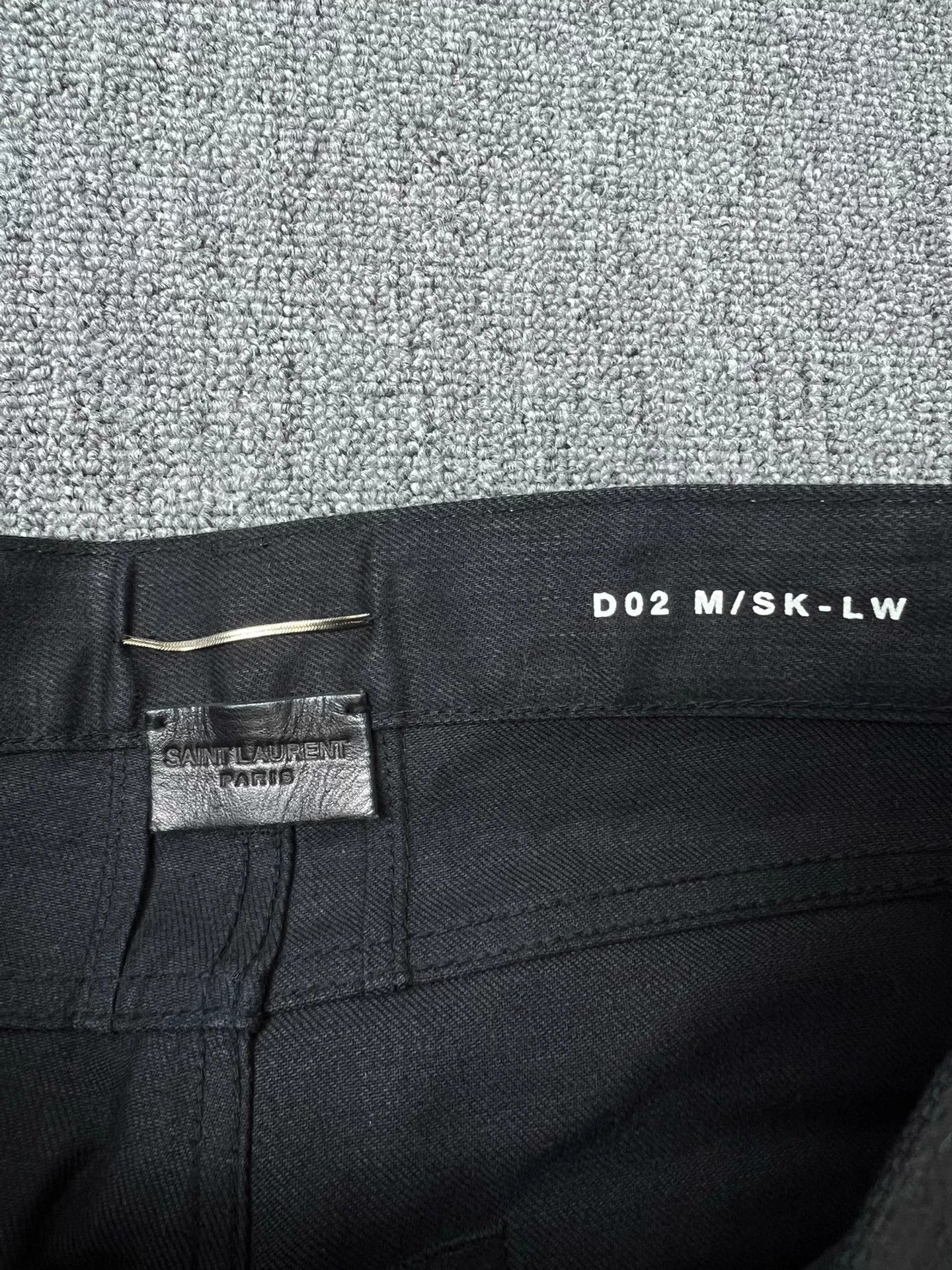 Saint Laurent Paris SLP 16SS Hedi 16 S/S Knee Cut Frayed Hem 28 Jeans Size US 28 / EU 44 - 5 Thumbnail