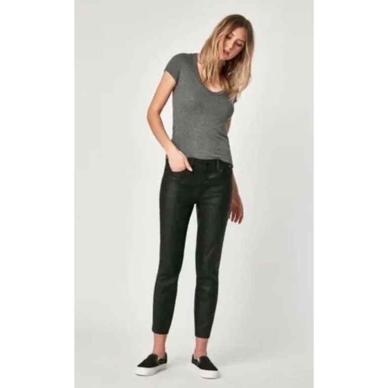 Mavi Mavi Tess Black Snake Print Skinny Jeans Size 28" / US 6 / IT 42 - 1 Thumbnail