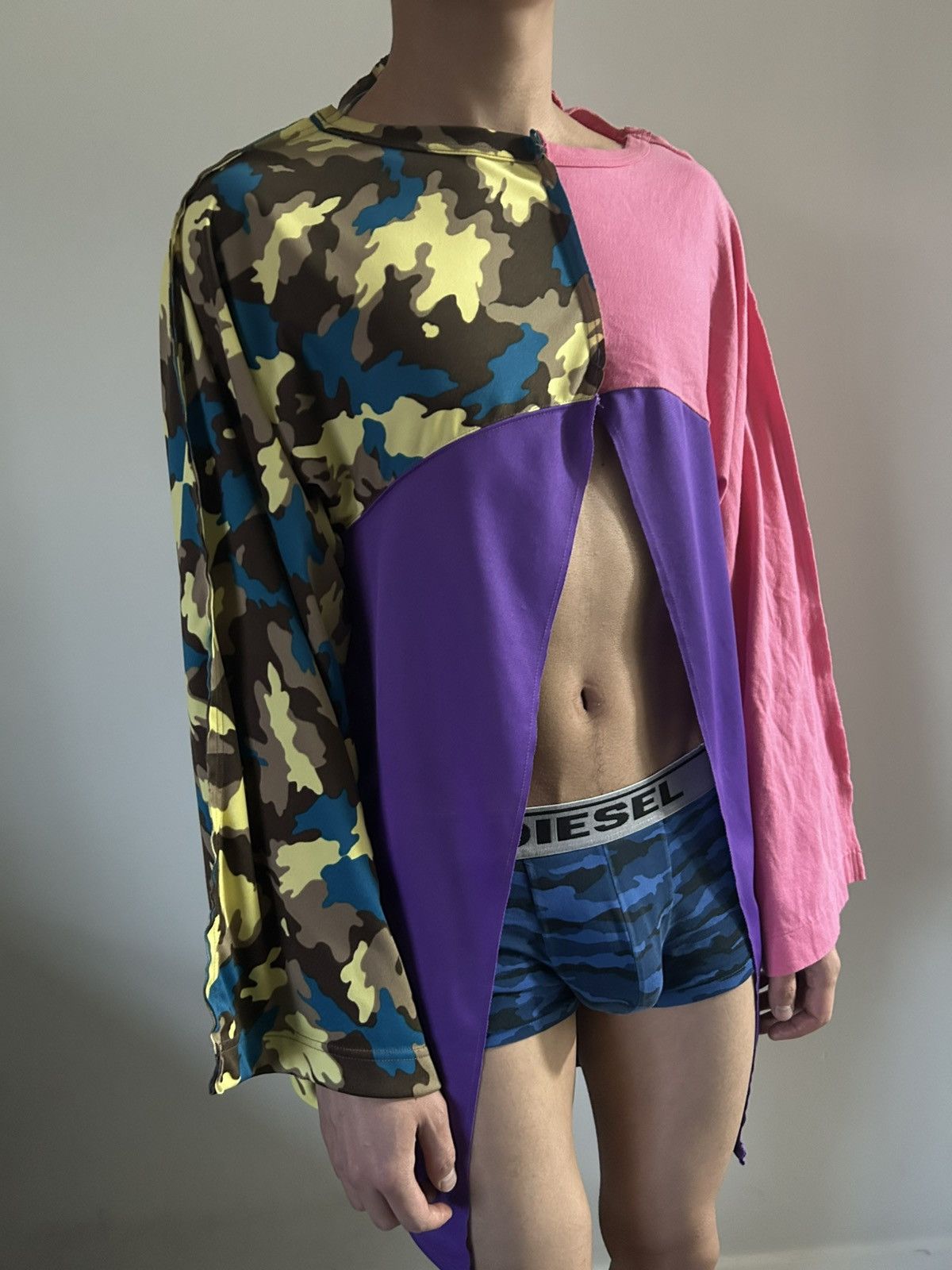 Comme des Garcons Homme Plus CDG Homme Plus Belly Out Tee Size US M / EU 48-50 / 2 - 1 Thumbnail