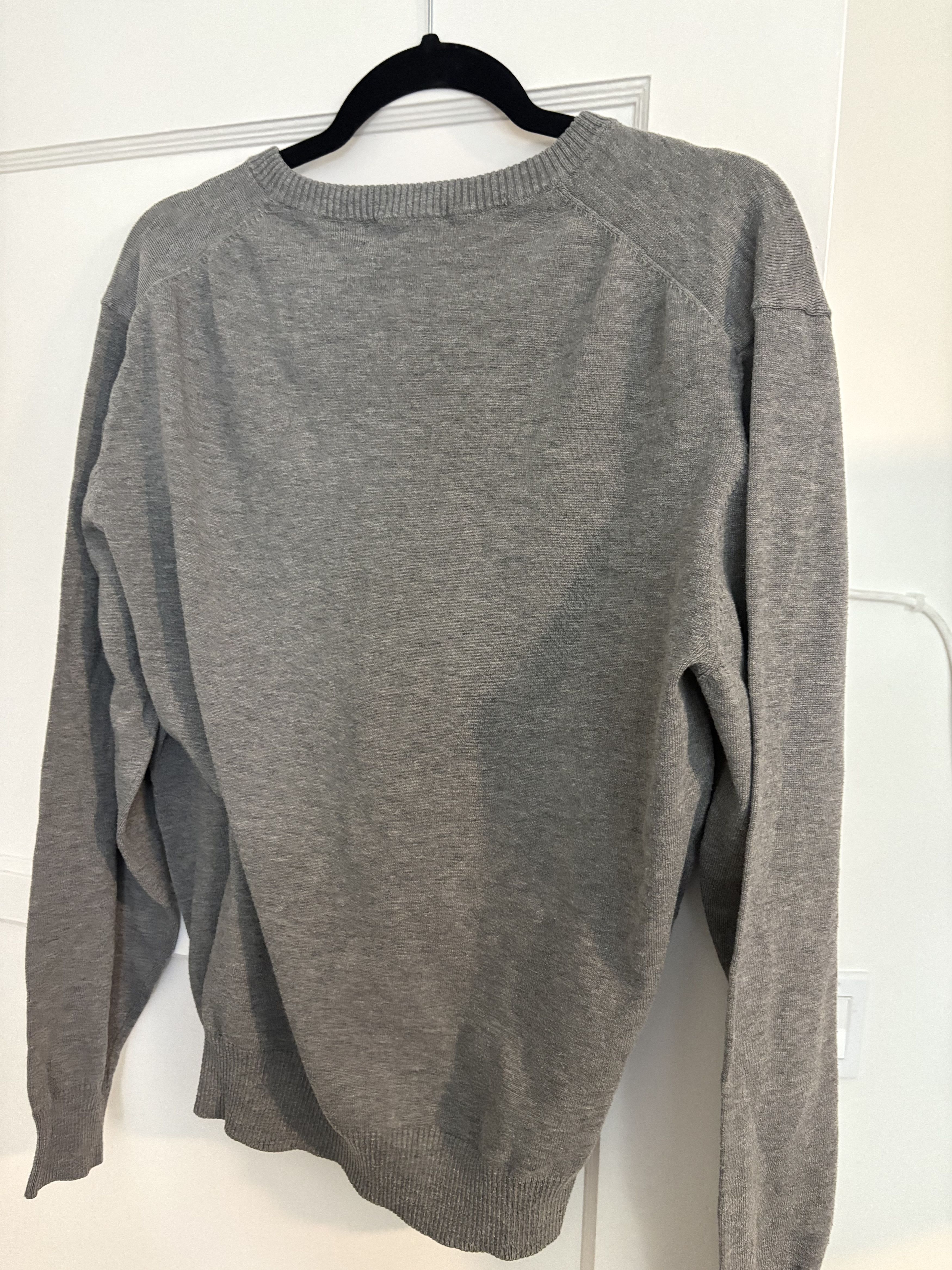 U.S. Polo Assn. US Polo Assn Men's Large Gray Sweater Size US L / EU 52-54 / 3 - 5 Thumbnail