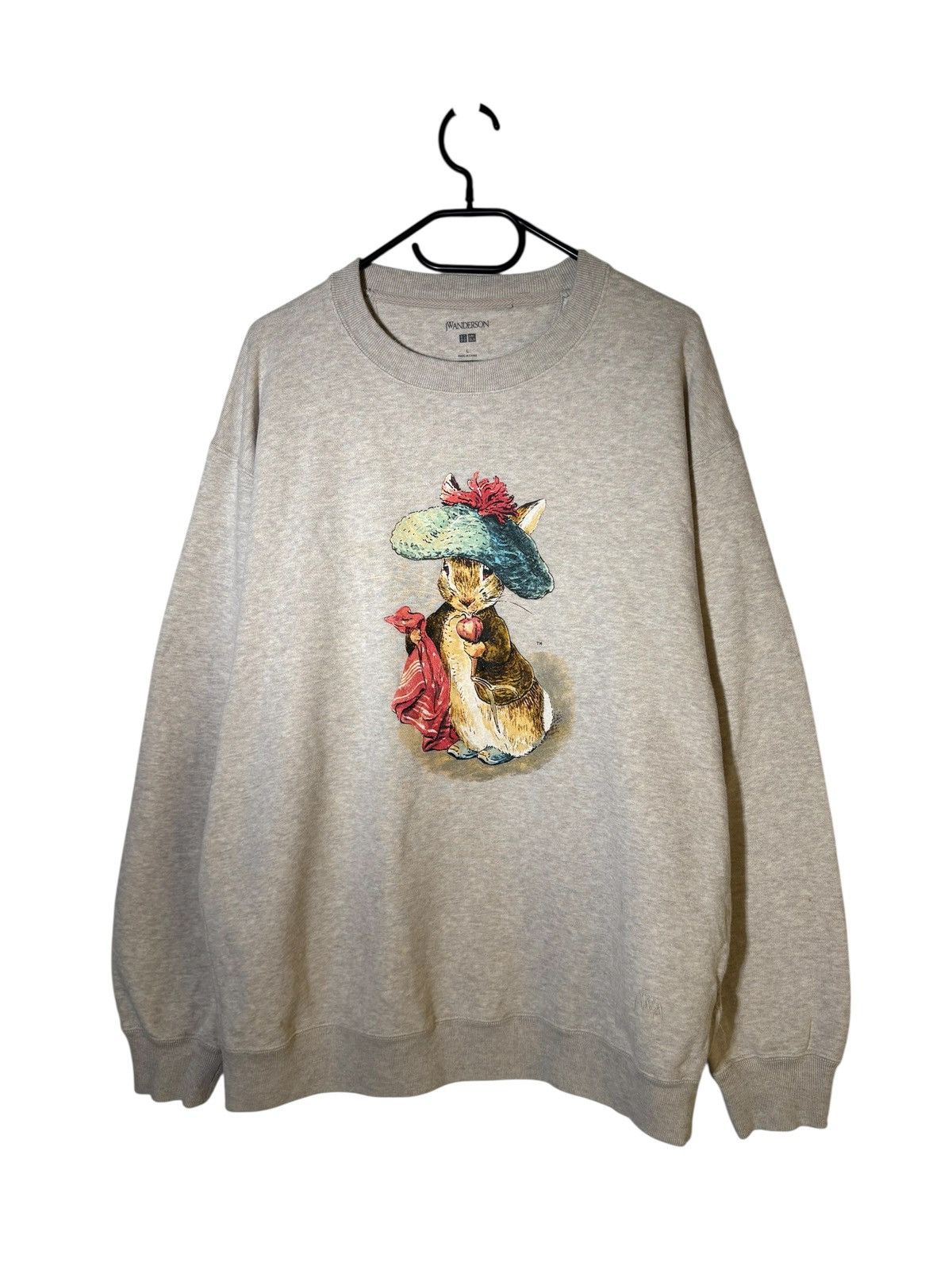 JW Anderson JW Anderson x Uniqlo Sweatshirt Rabbit Logo Rare Designer Size US L / EU 52-54 / 3 - 3 Thumbnail
