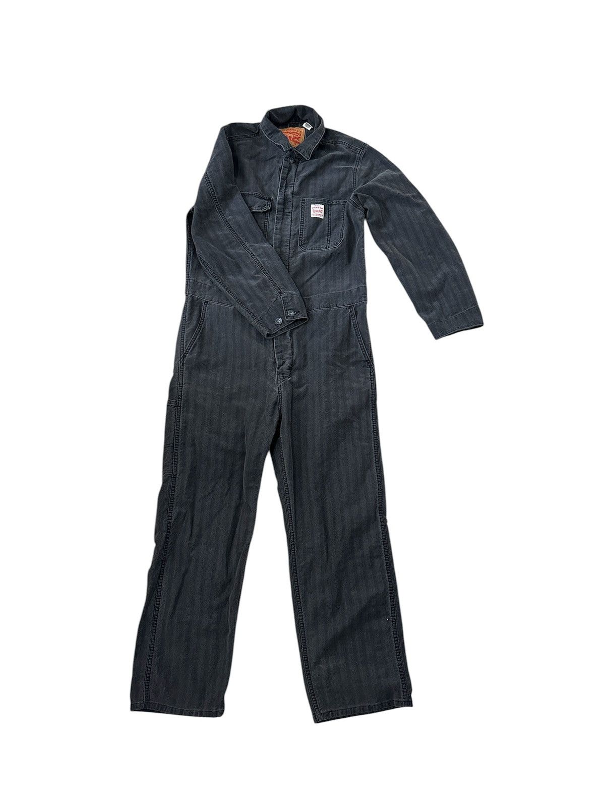 Levi's Levi’s Stay Loose Coveralls Workwear Size US 33 - 2 Thumbnail