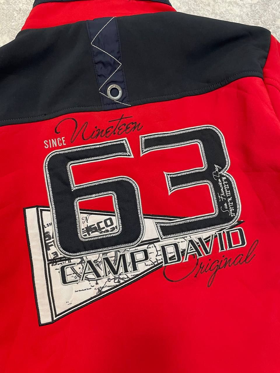Camp David Camp David Jacket Red Regatta Team Word Series California Size US L / EU 52-54 / 3 - 11 Thumbnail