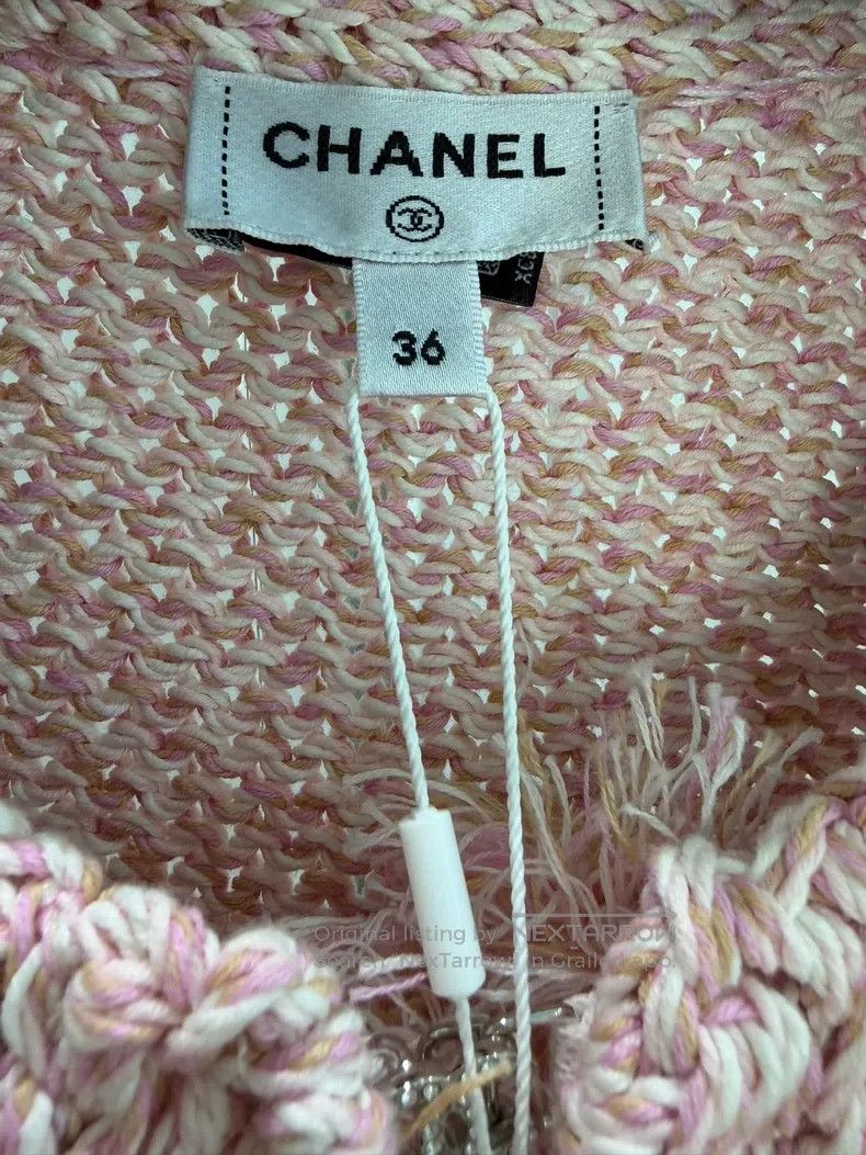 Chanel Chanel Hidden mixed-colour woven hollow tassel vest Size XS / US 0-2 / IT 36-38 - 5 Thumbnail