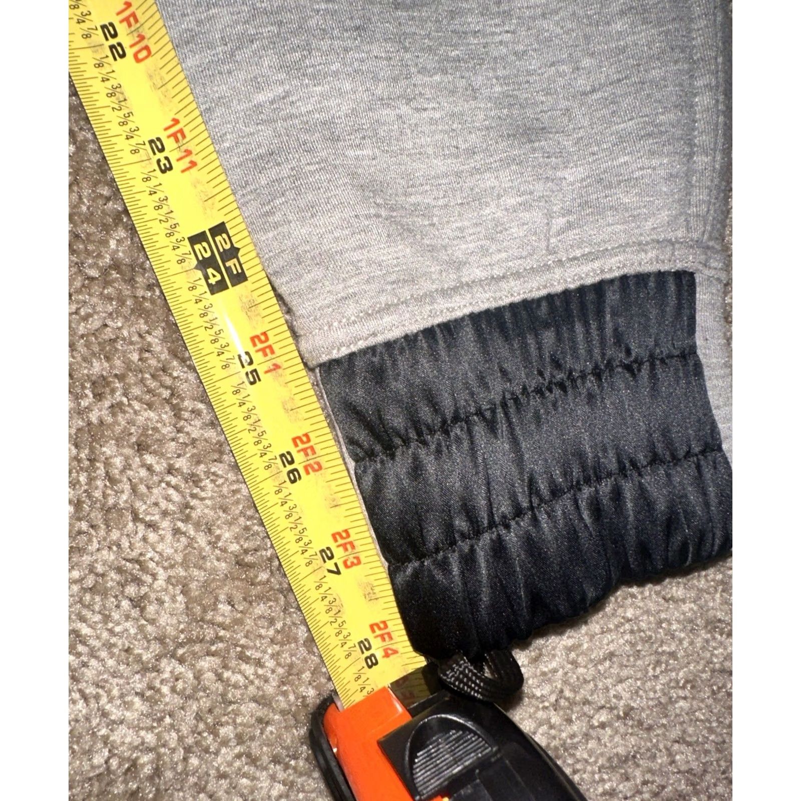 Brooks Brooks Fremont Jogger Pants Mens M Gray Tapered Fleece 100% Cotton Regular For Running Training Size US 31 - 6 Thumbnail