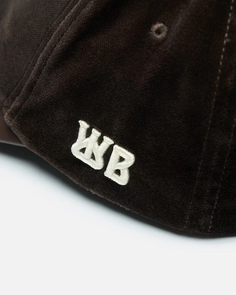 Wales Bonner o1s1v1r1oon0825 Size: OS/Morning Cap in Dark Brown Size ONE SIZE - 4 Thumbnail