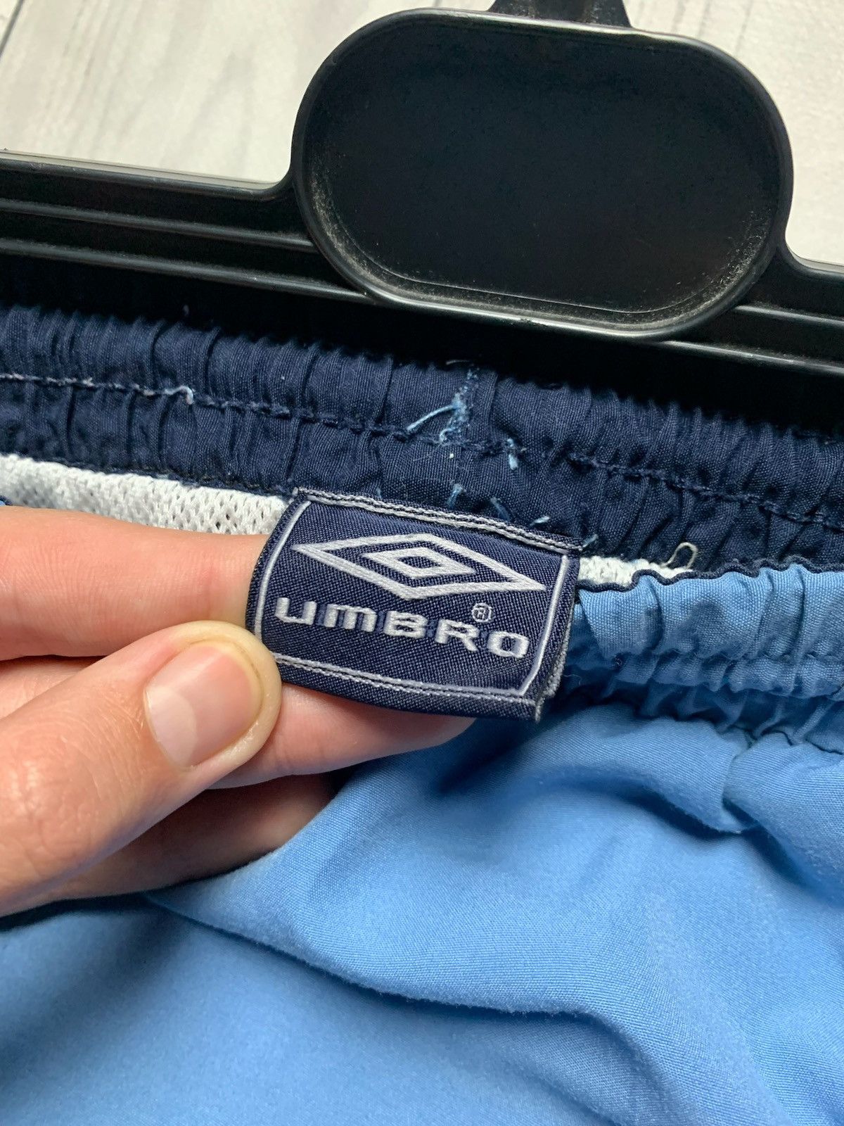 Umbro × Vintage Vintage Umbro shorts logo size M blue Size US 34 / EU 50 - 3 Thumbnail